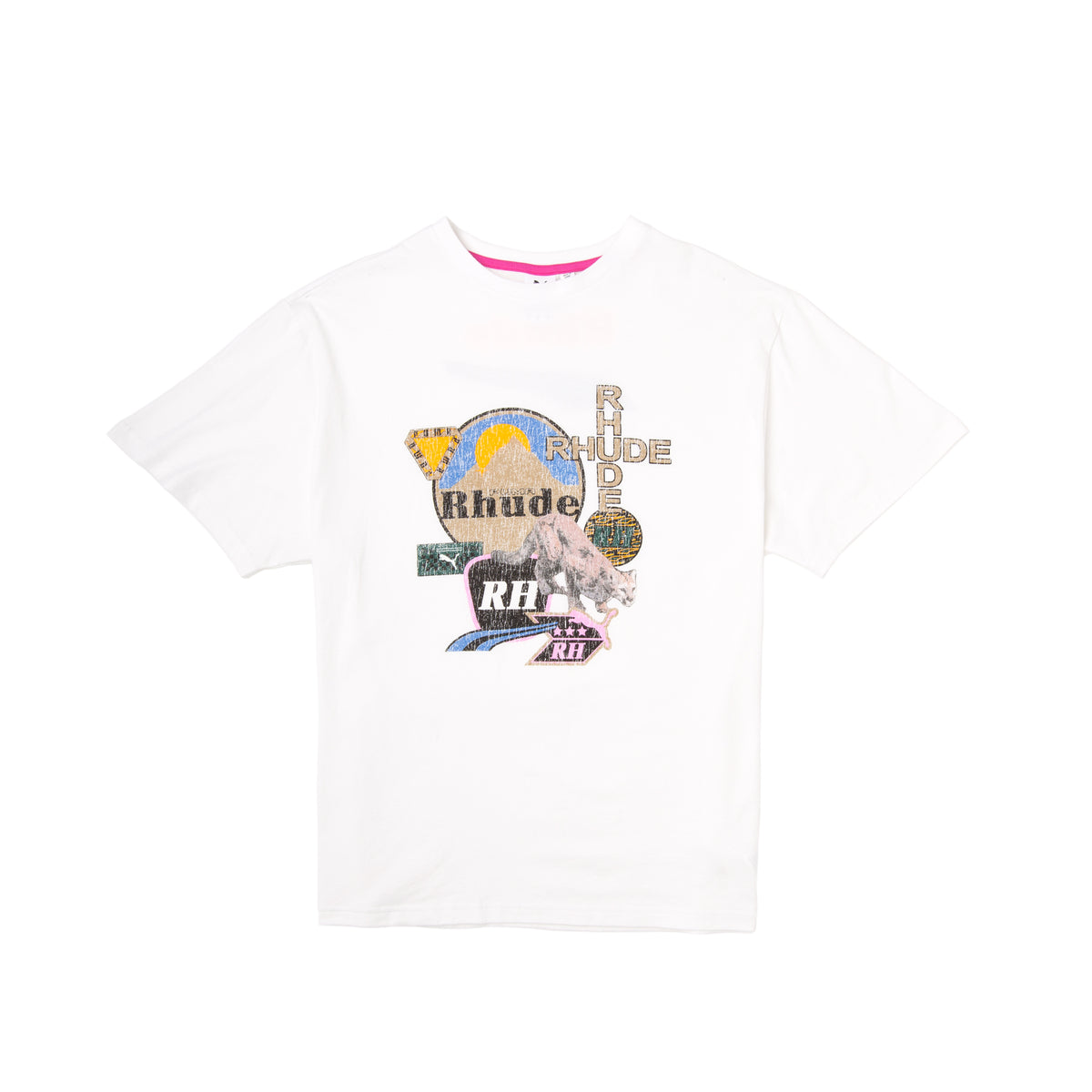 Puma x Rhude Mens Graphic Tee – Extra Butter