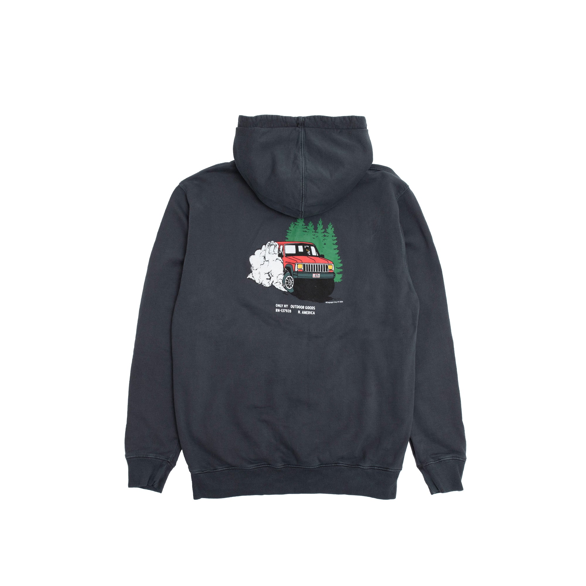 Only NY Mens Off-Road Hoodie