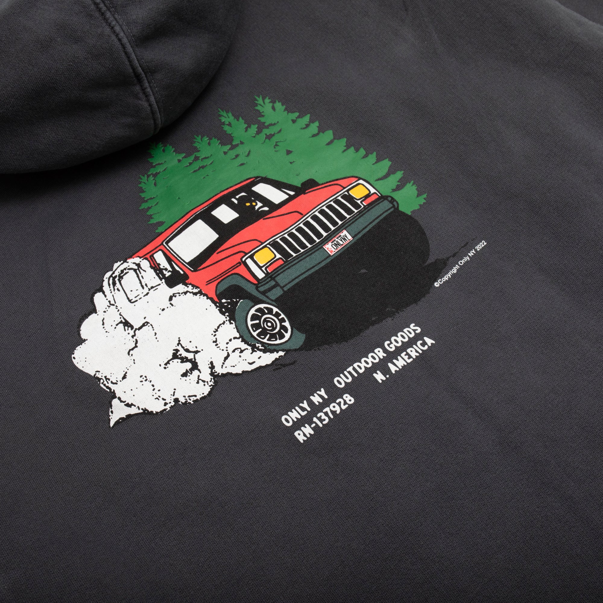 Only NY Mens Off-Road Hoodie