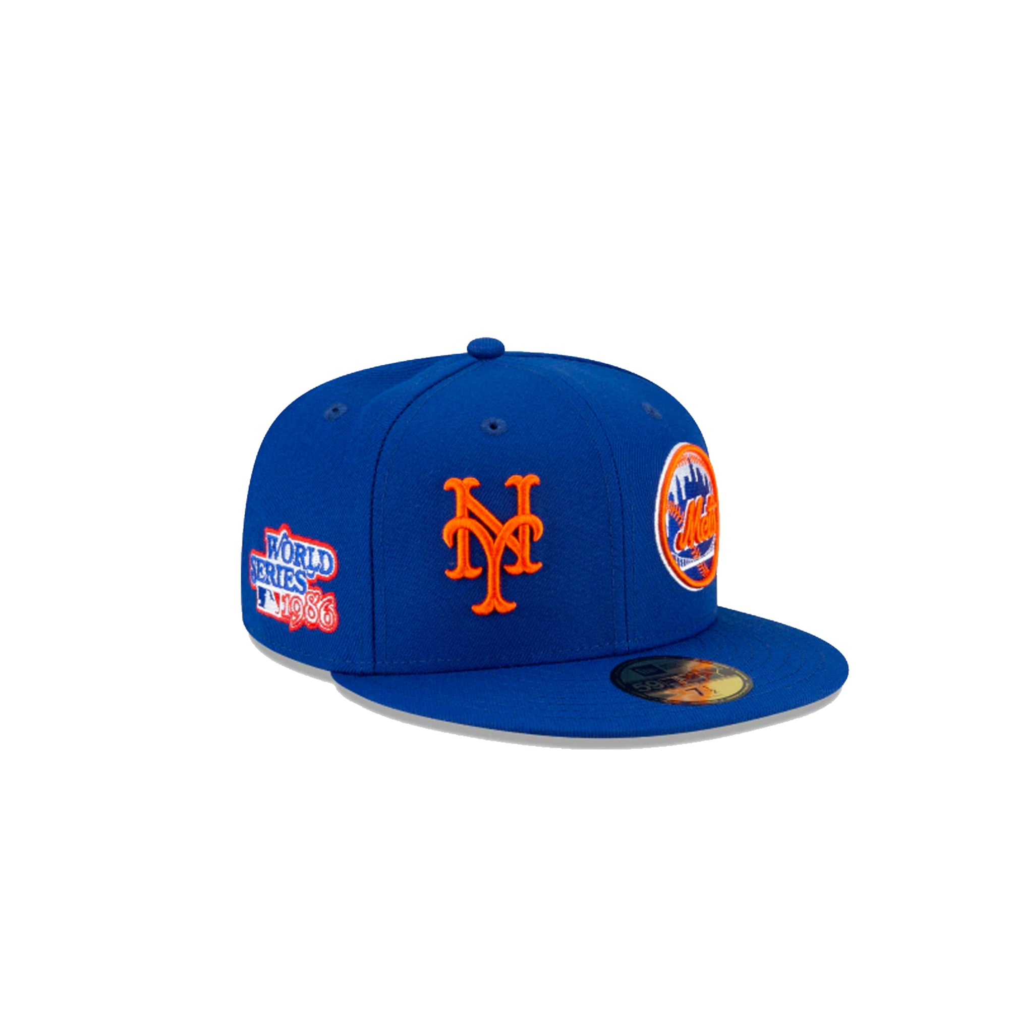 New Era New York Mets Patch Pride 59FIFTY Fitted Hat 'Blue'