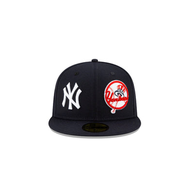 New Era New York Yankees Patch Pride 59Fifty Fitted Hat 'Navy'