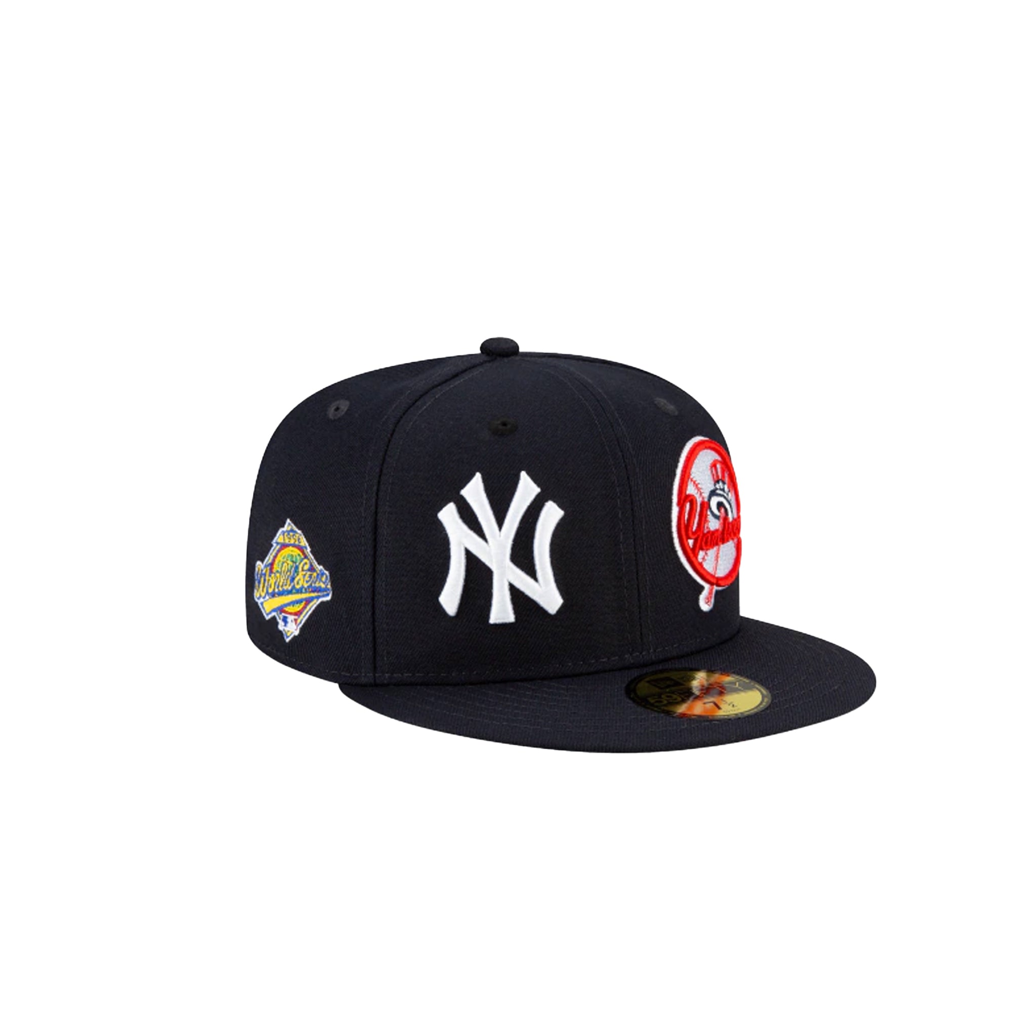 New Era New York Yankees Patch Pride 59Fifty Fitted Hat 'Navy'