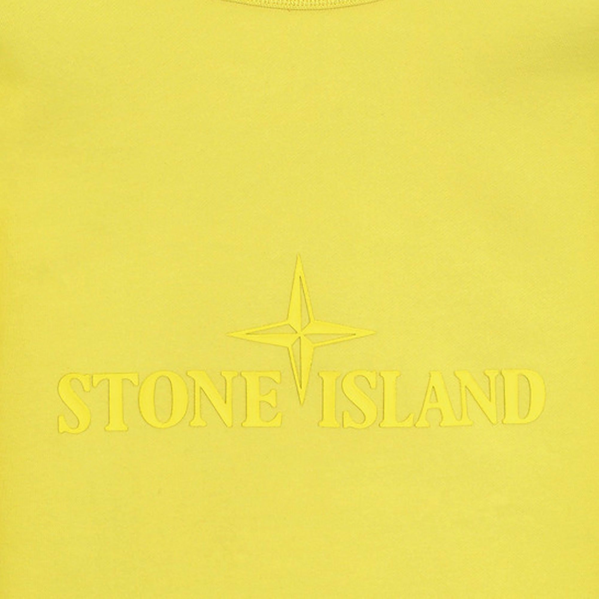 Stone Island Mens Raised Logo Crewneck Sweatshirt