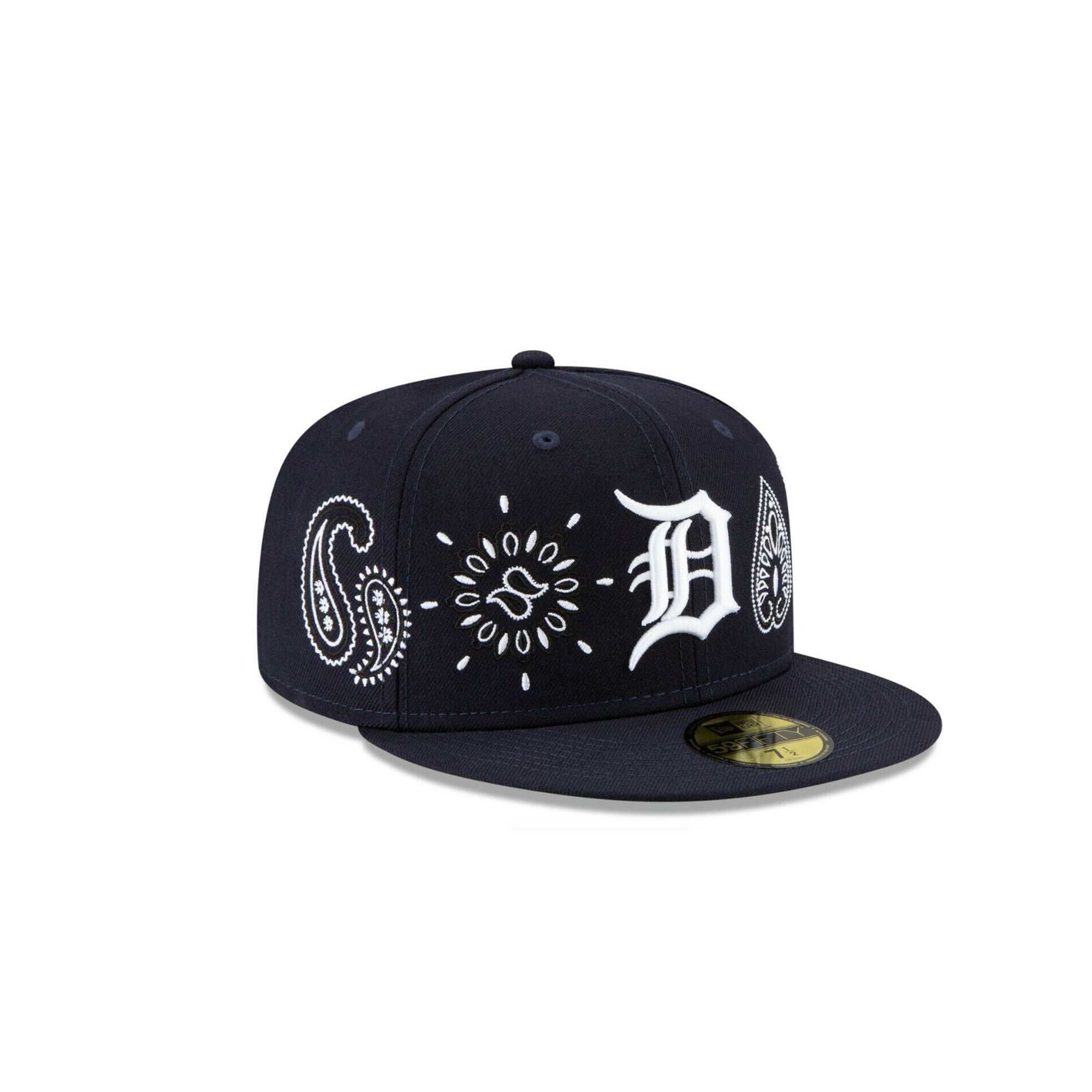 New Era Detroit Tigers Paisley Elements 59Fifty Cap 'Navy'