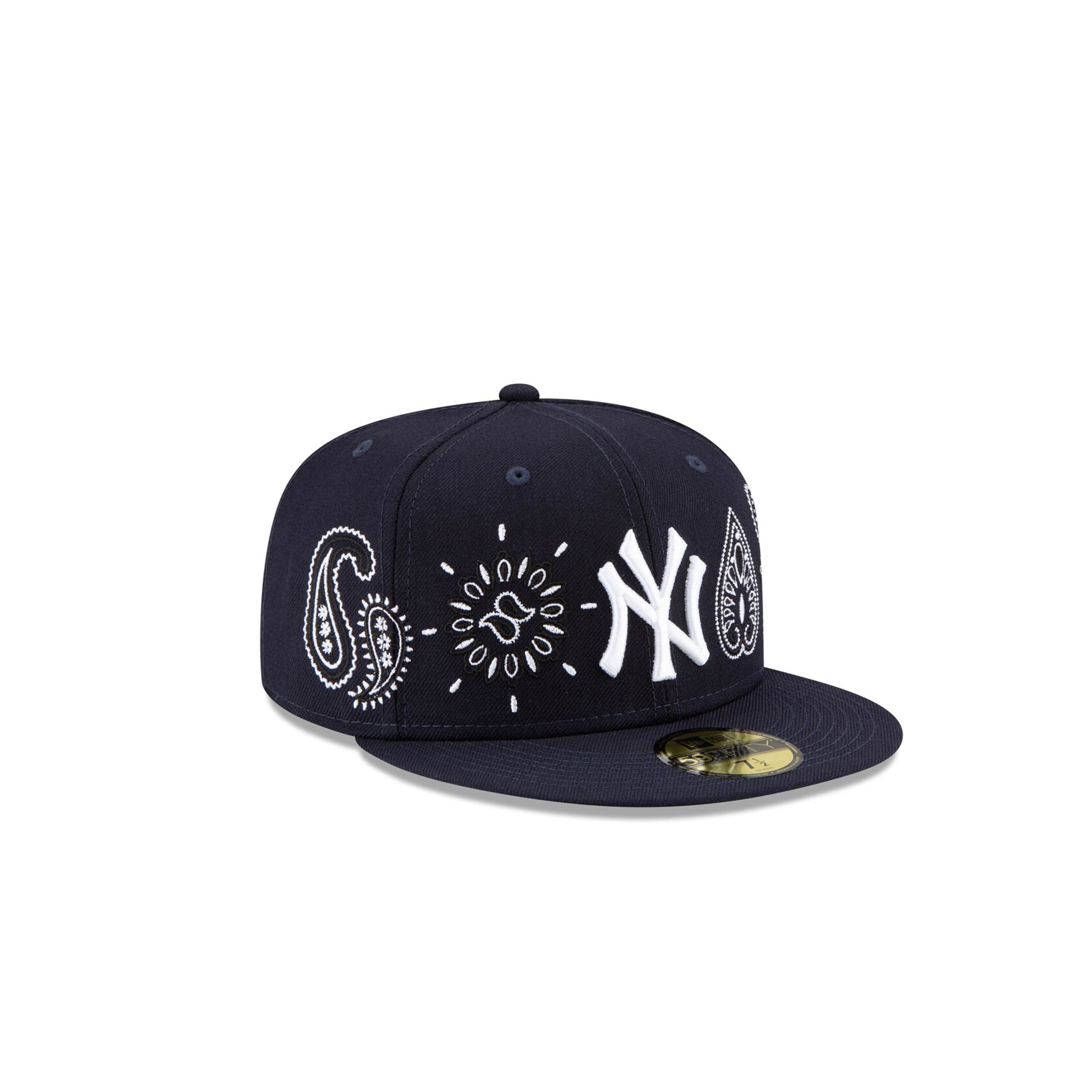 New Era New York Yankees Paisely Elements 59Fifty Cap 'Navy'