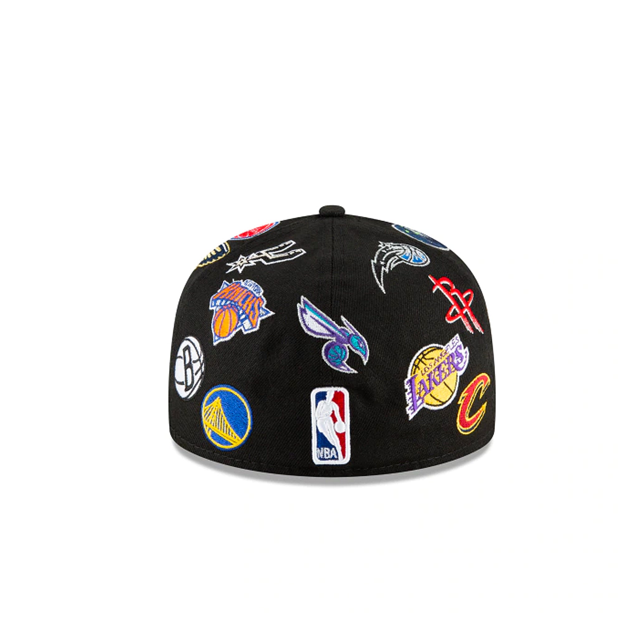 New Era All-Over Logos 59Fifty NBA Fitted Hat