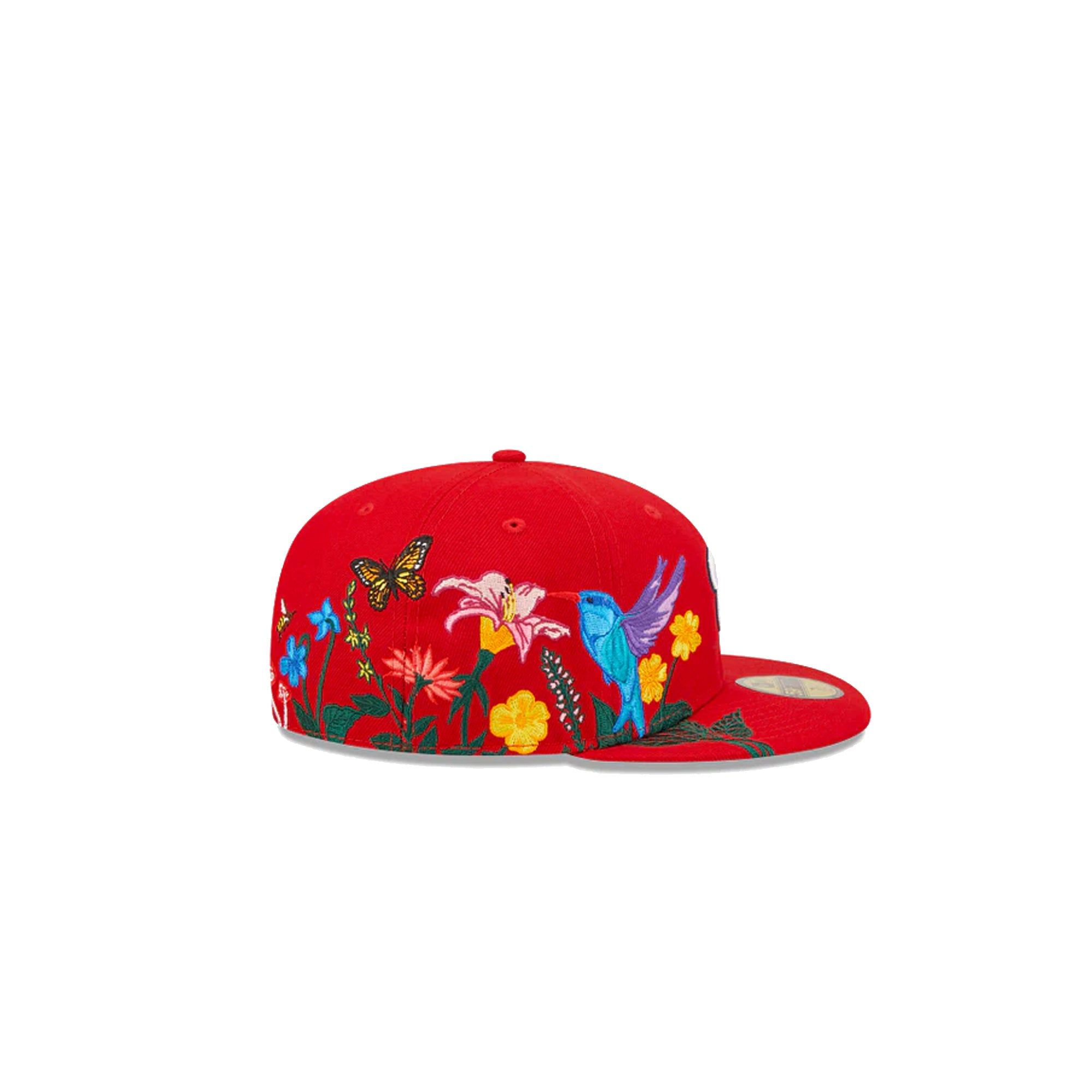 Washington Nationals New Era Sidesplit 59FIFTY Fitted Hat - Red