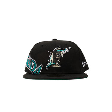 New Era Side Split 59FIFTY Florida Marlins Fitted Hat