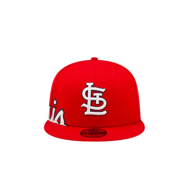 New Era Side Split 59FIFTY St Louis Cardinals Fitted Hat