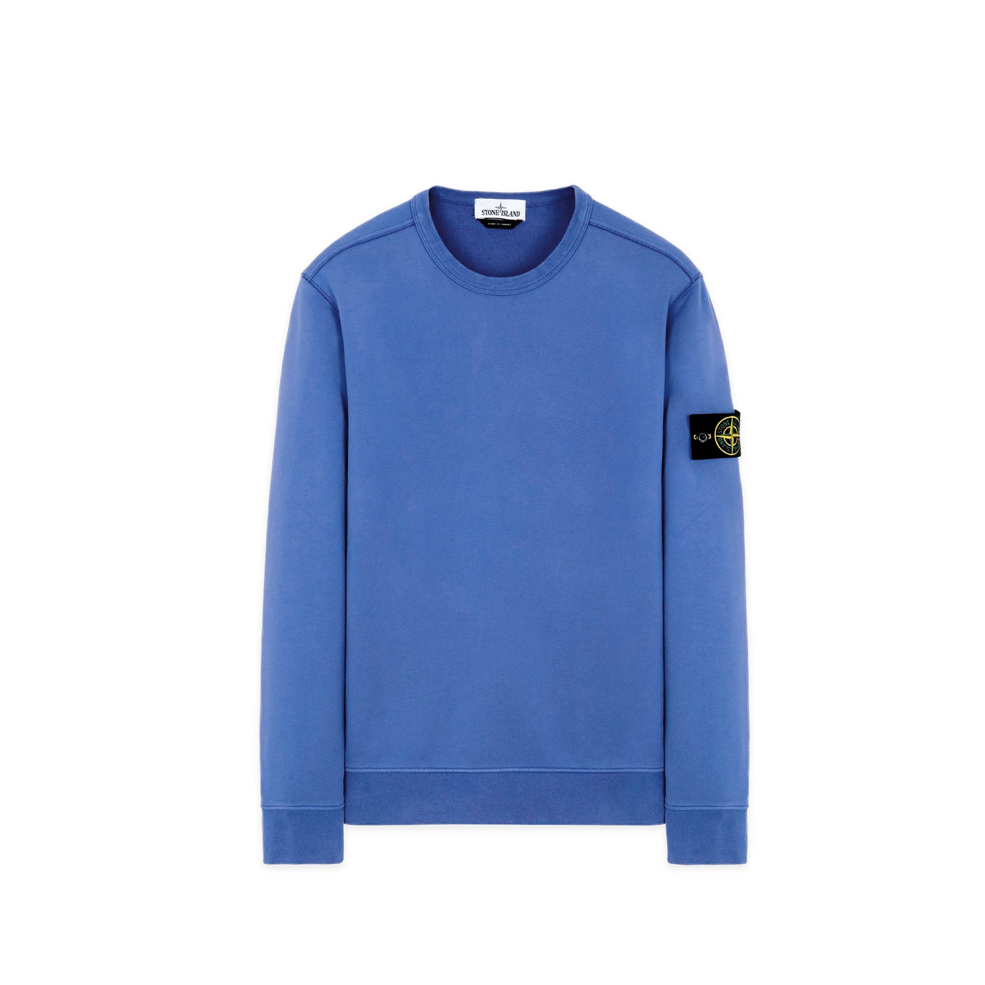 Stone Island Mens Fleece Crewneck Sweatshirt