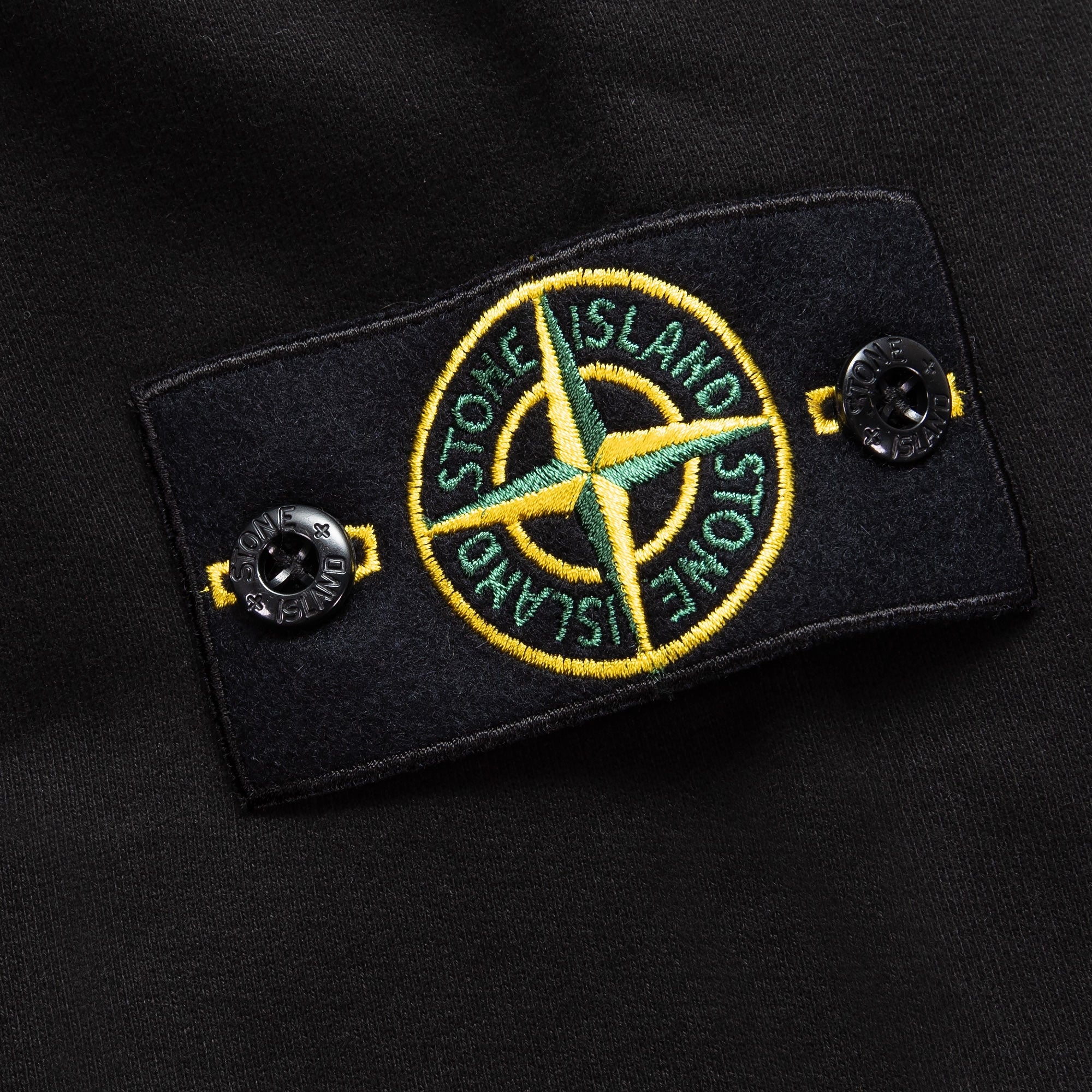 Stone Island Mens Hooded Fleece Sweatshirt