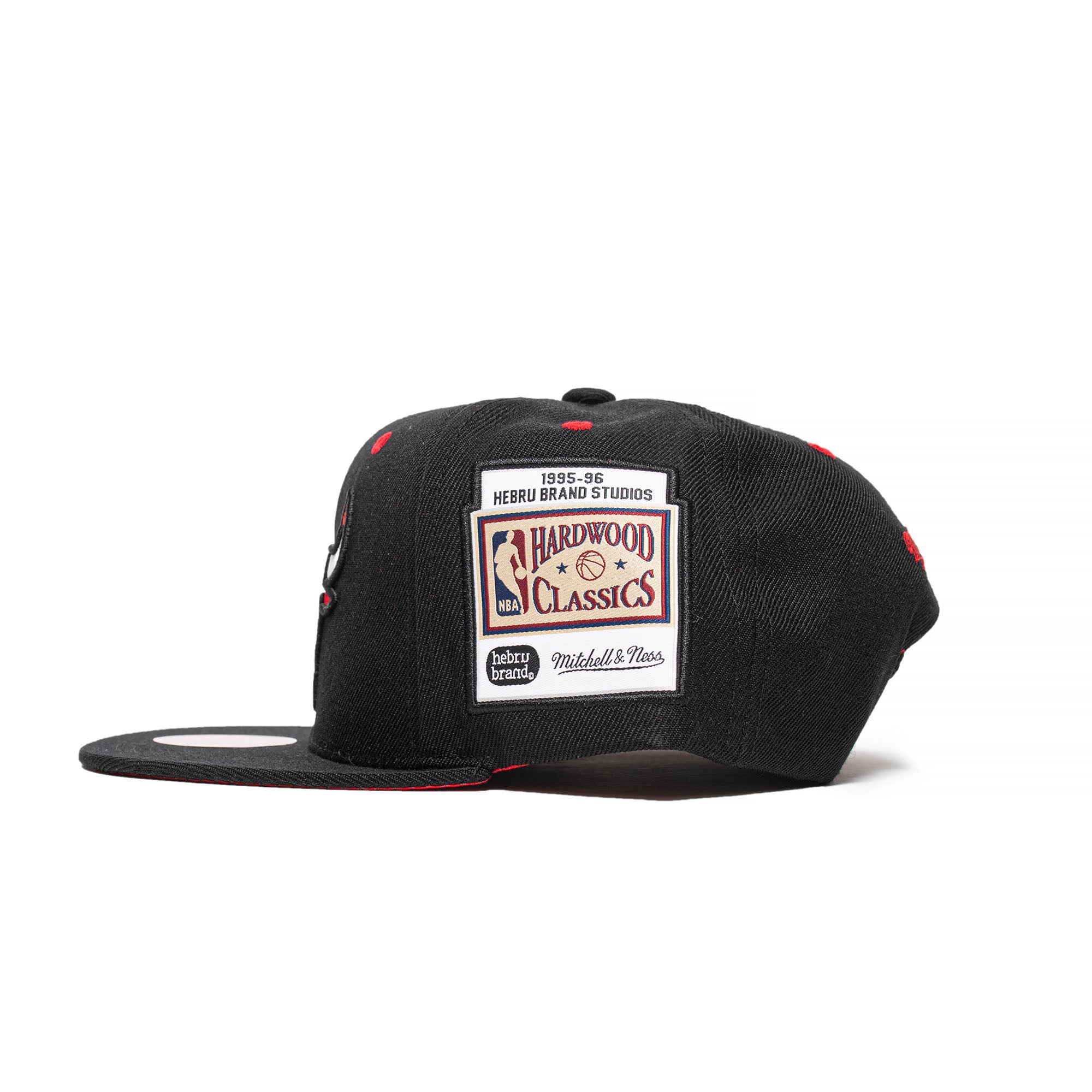 Mitchell & Ness Mens Chicago Bulls Hebru Snapback 'Black'