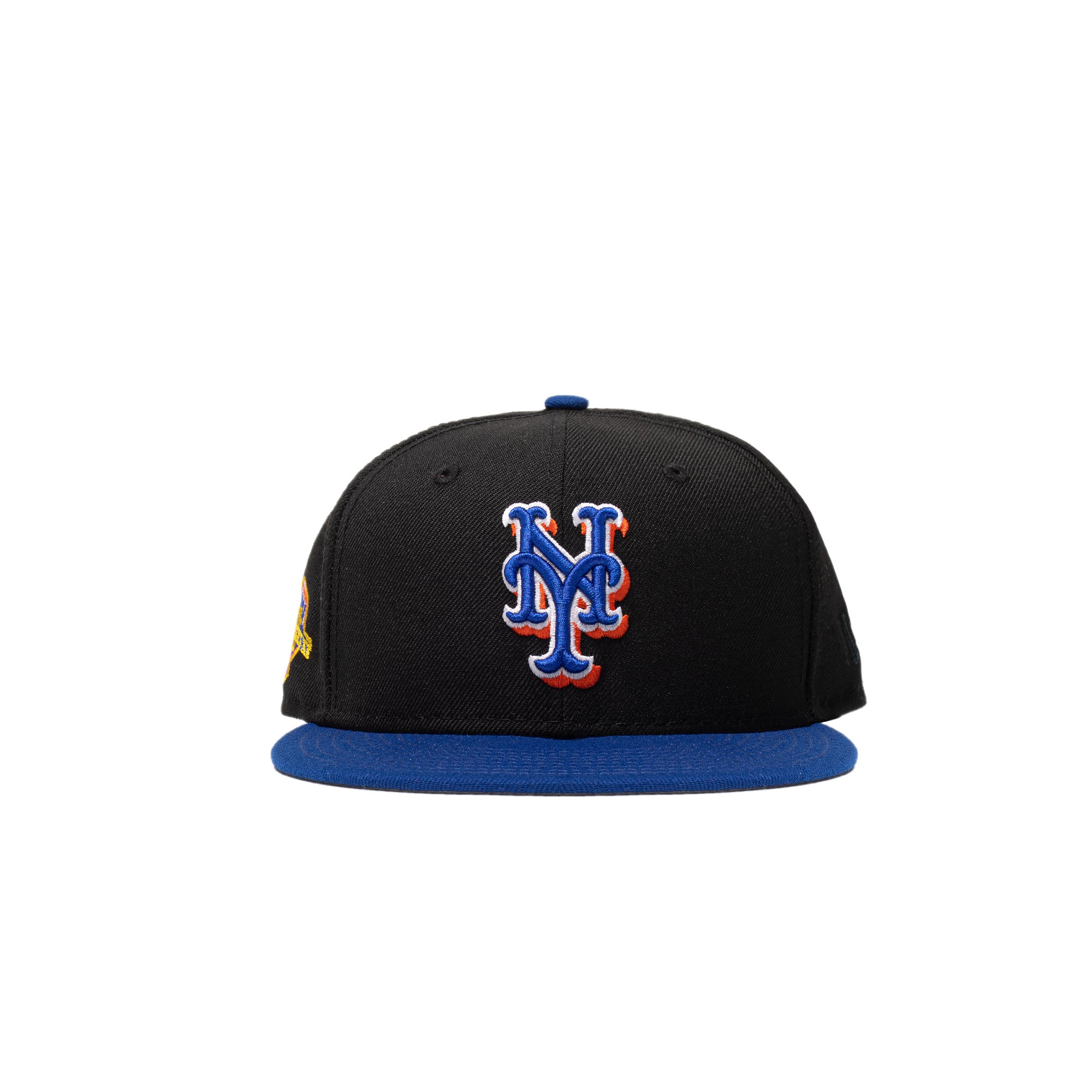 New Era Men NY Mets Black 50th Hat