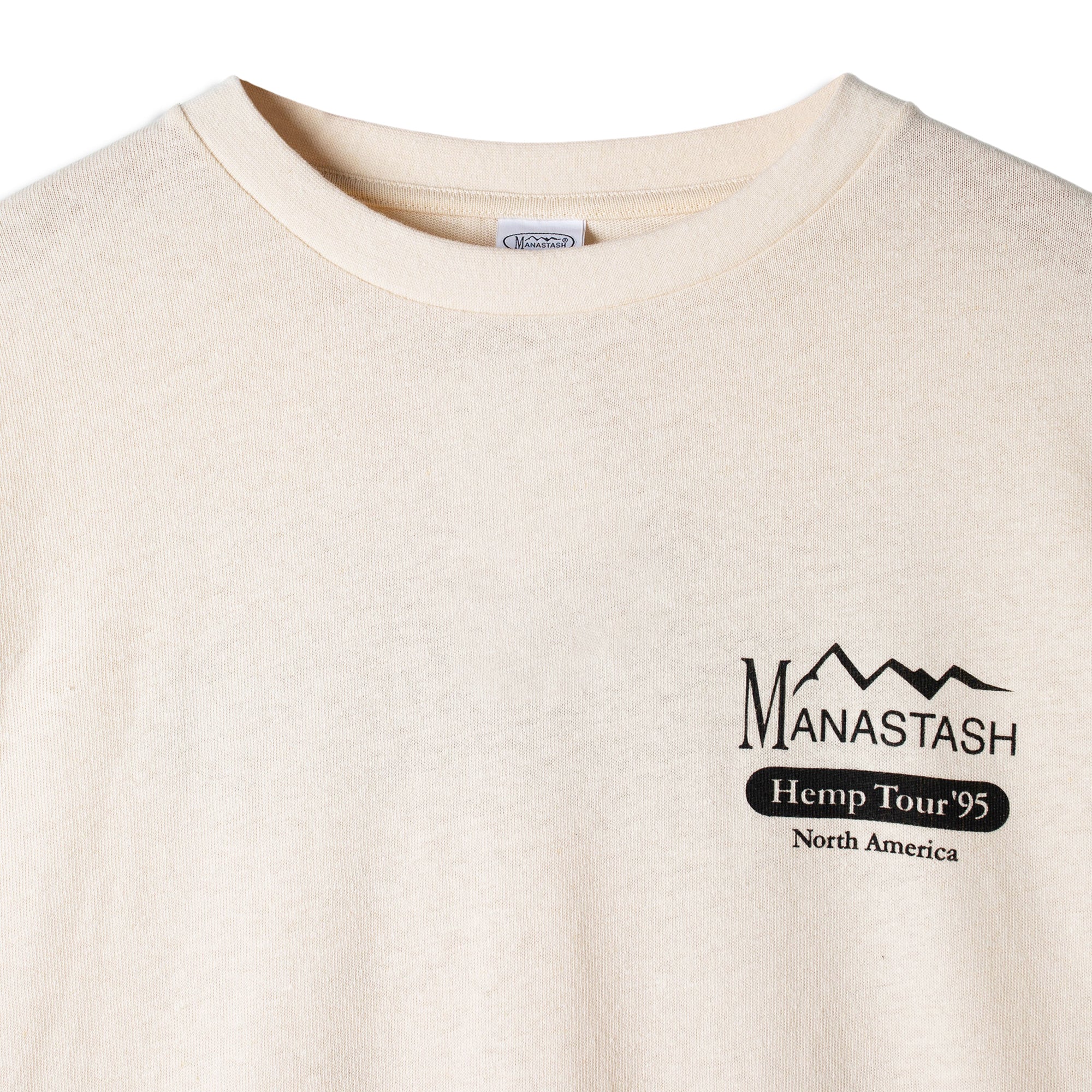 Manastash Mens Hemp LS Tee Hemp Tour (Natural)