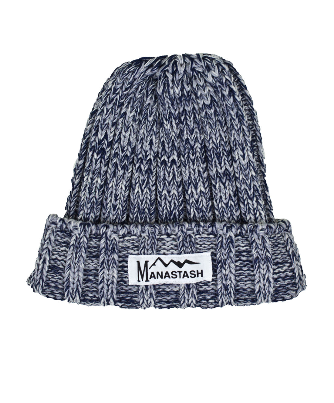 Manastash: Mix Cuff Beanie (Blue)