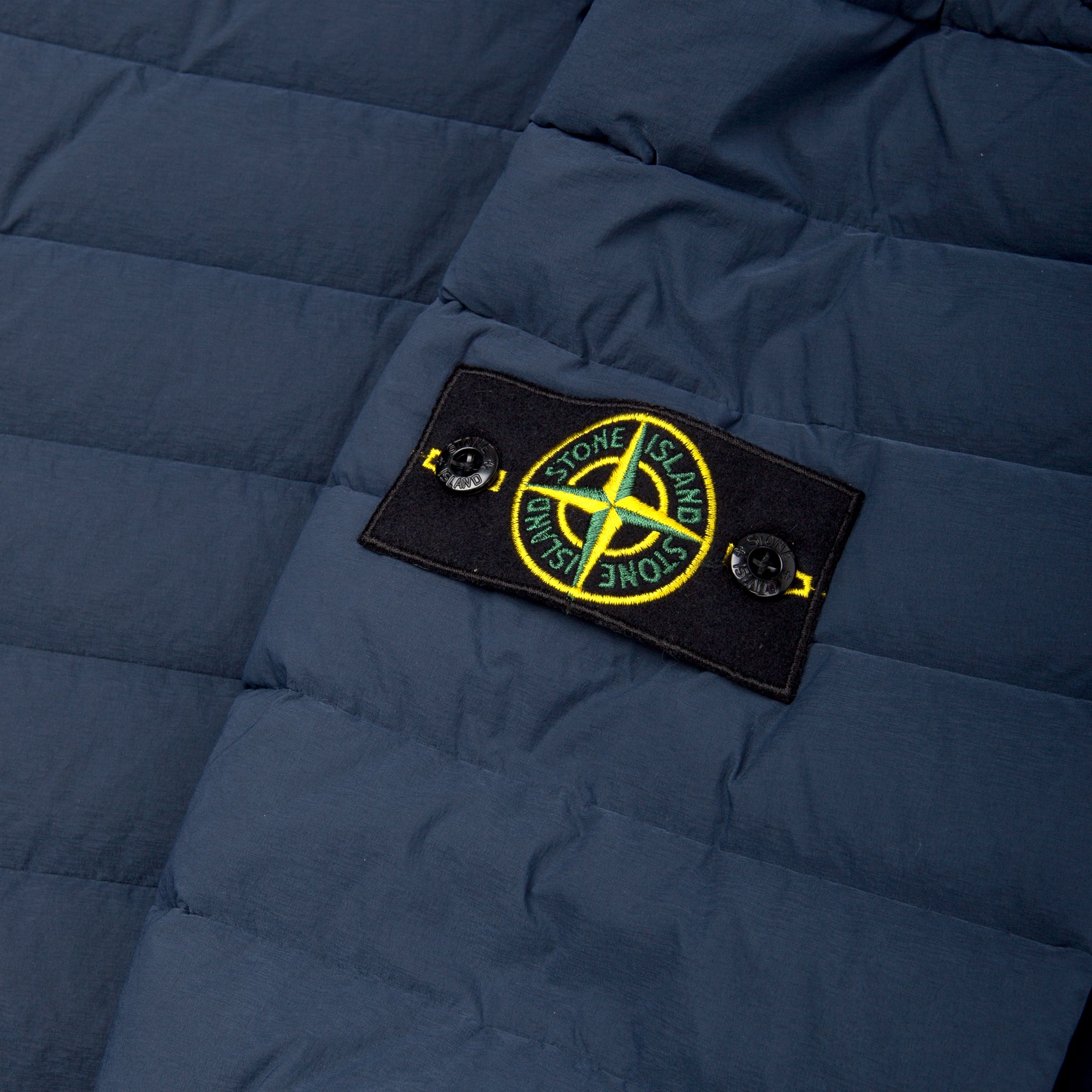 Stone Island Mens Loom Woven Down Chambers Jacket