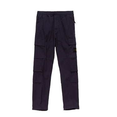 Stone Island Mens Badge Logo Cargo Pants