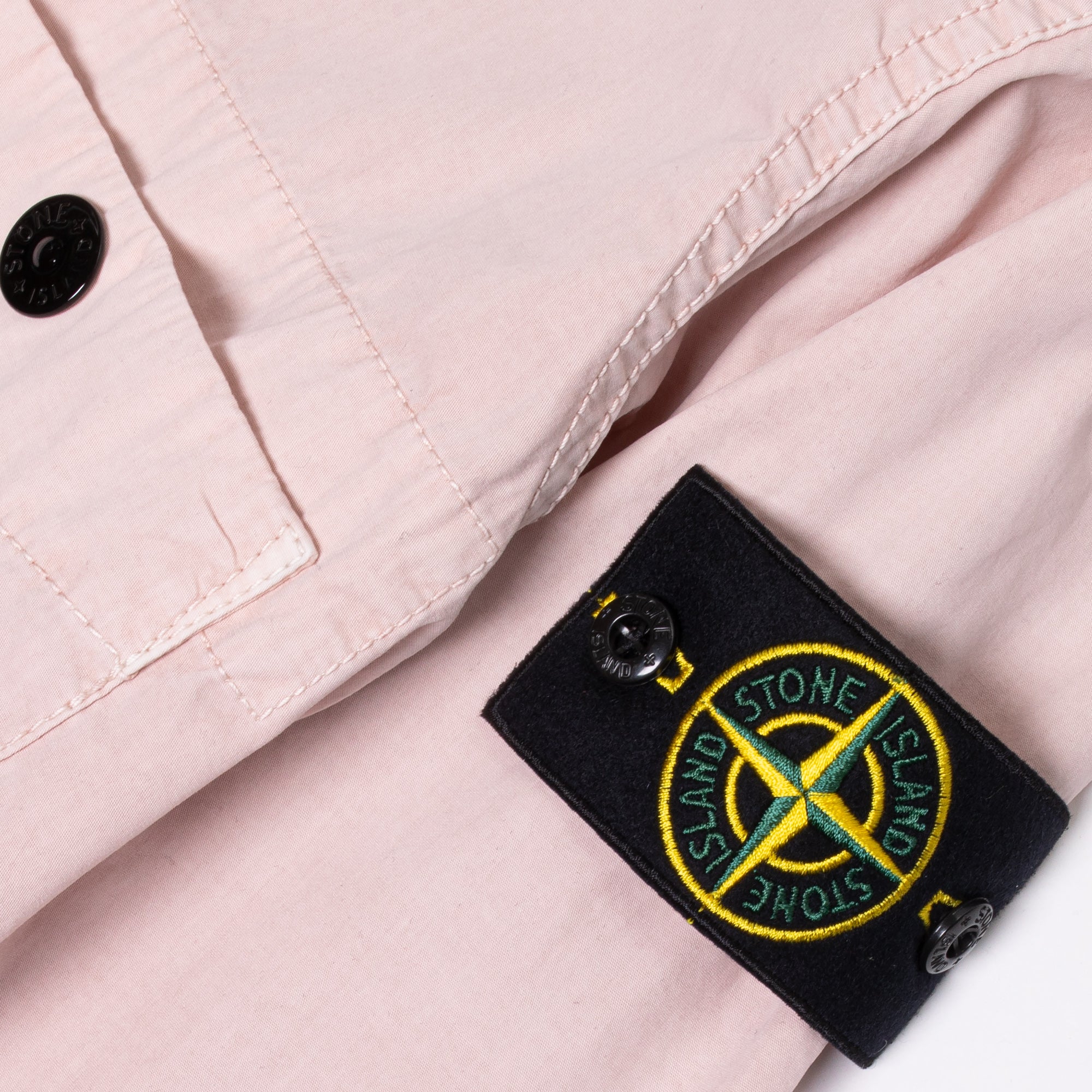 Stone Island Mens Over Shirt 'Antique Rose'