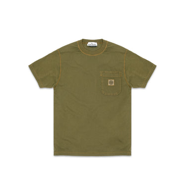 Stone Island Mens Fissato Pocket Tee