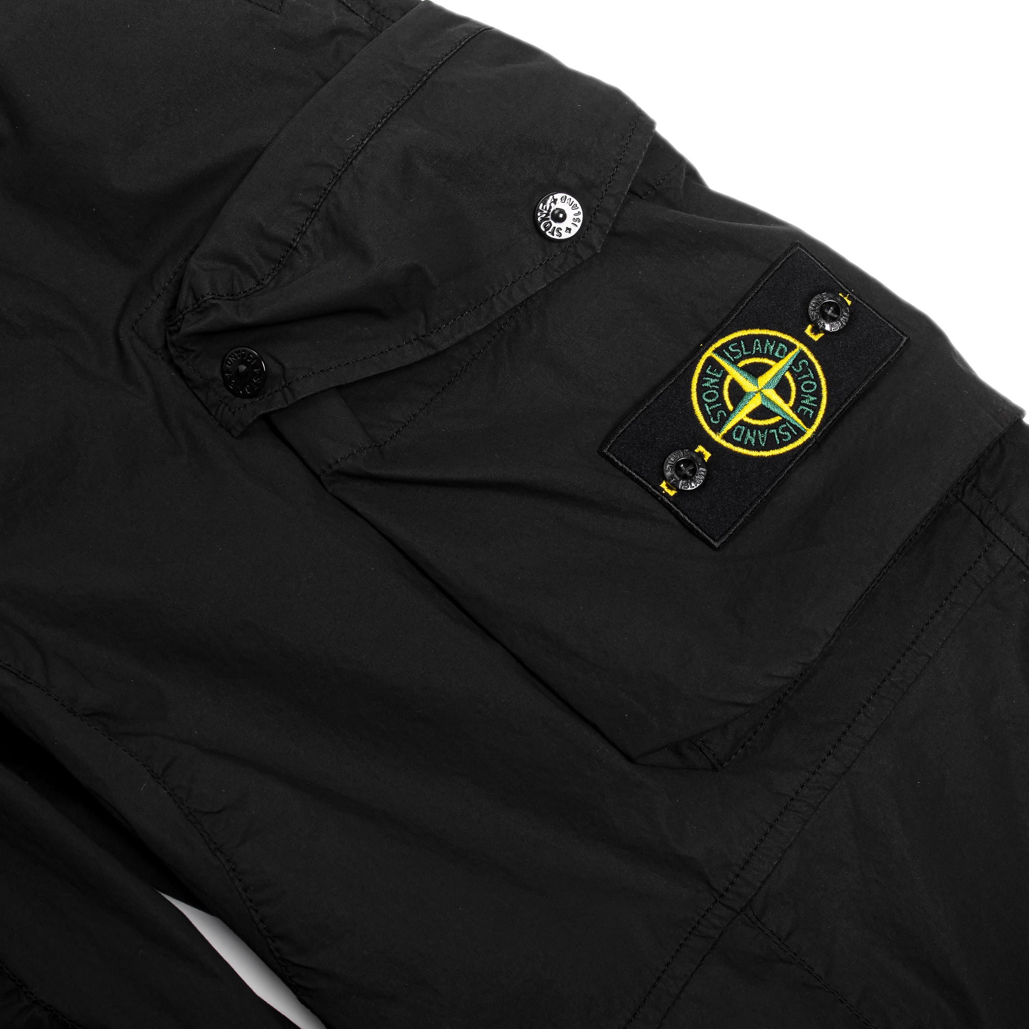 Stone Island Mens Cargo Pants 'Black'