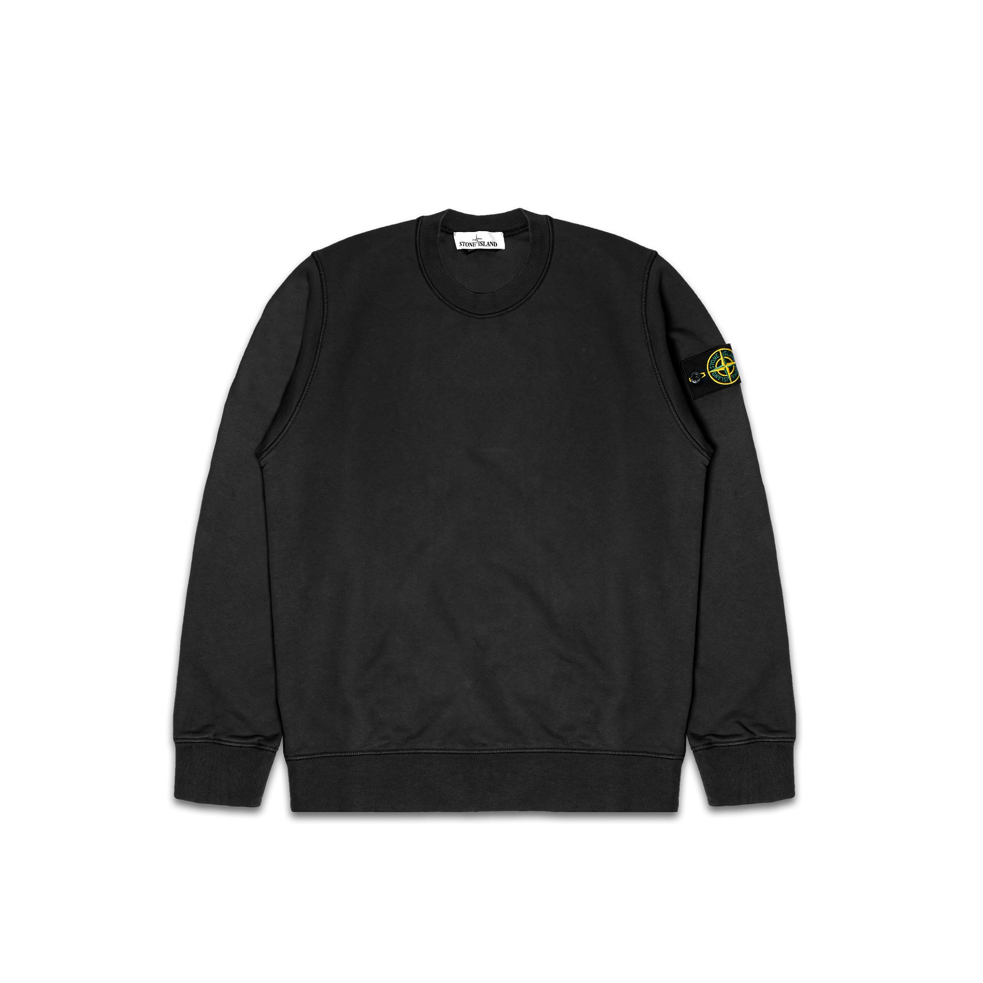 Stone Island Basic Crewneck in Black