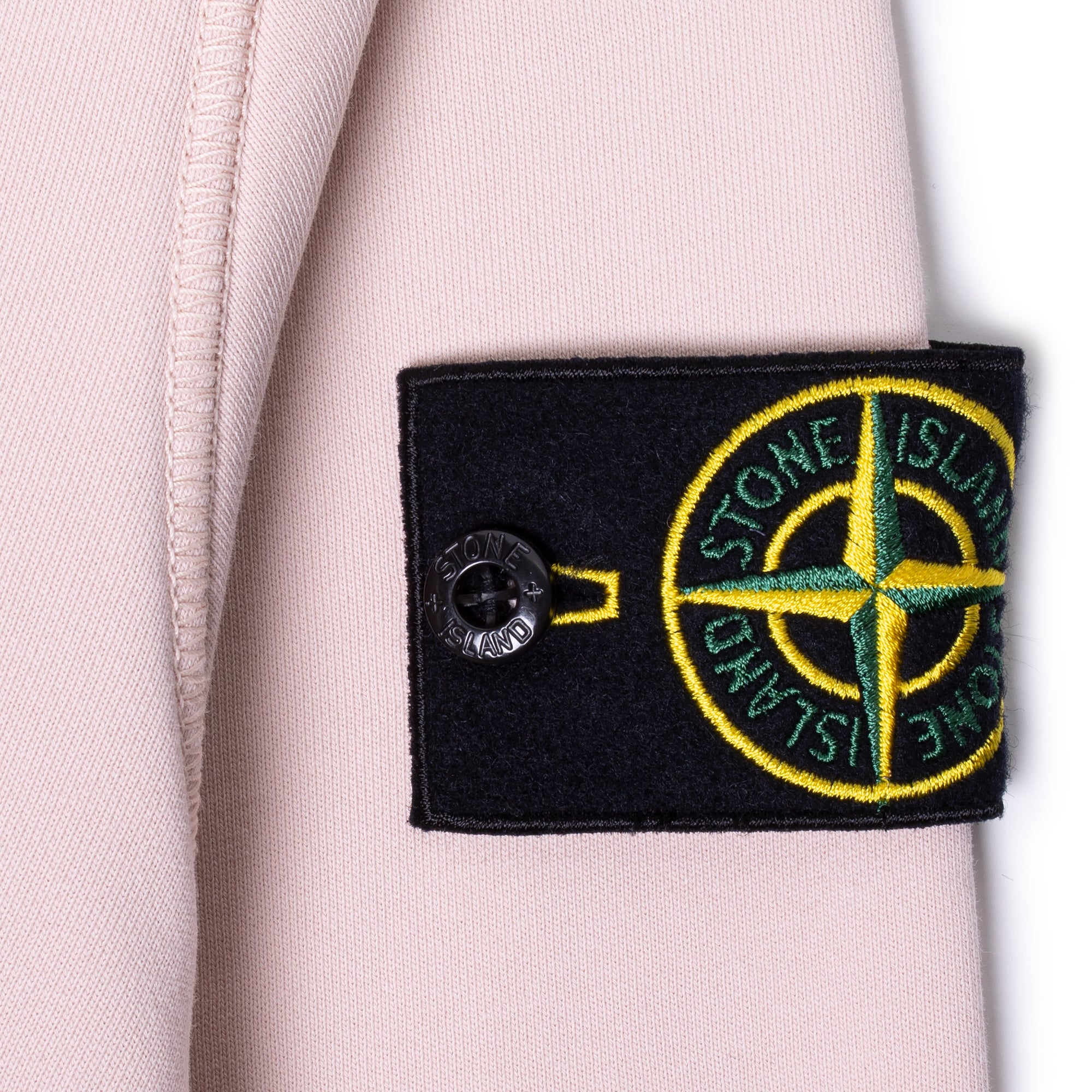 Stone Island Basic Crewneck in Light Pink