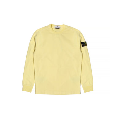 Stone Island Heavy Jersey Crewneck in Yellow