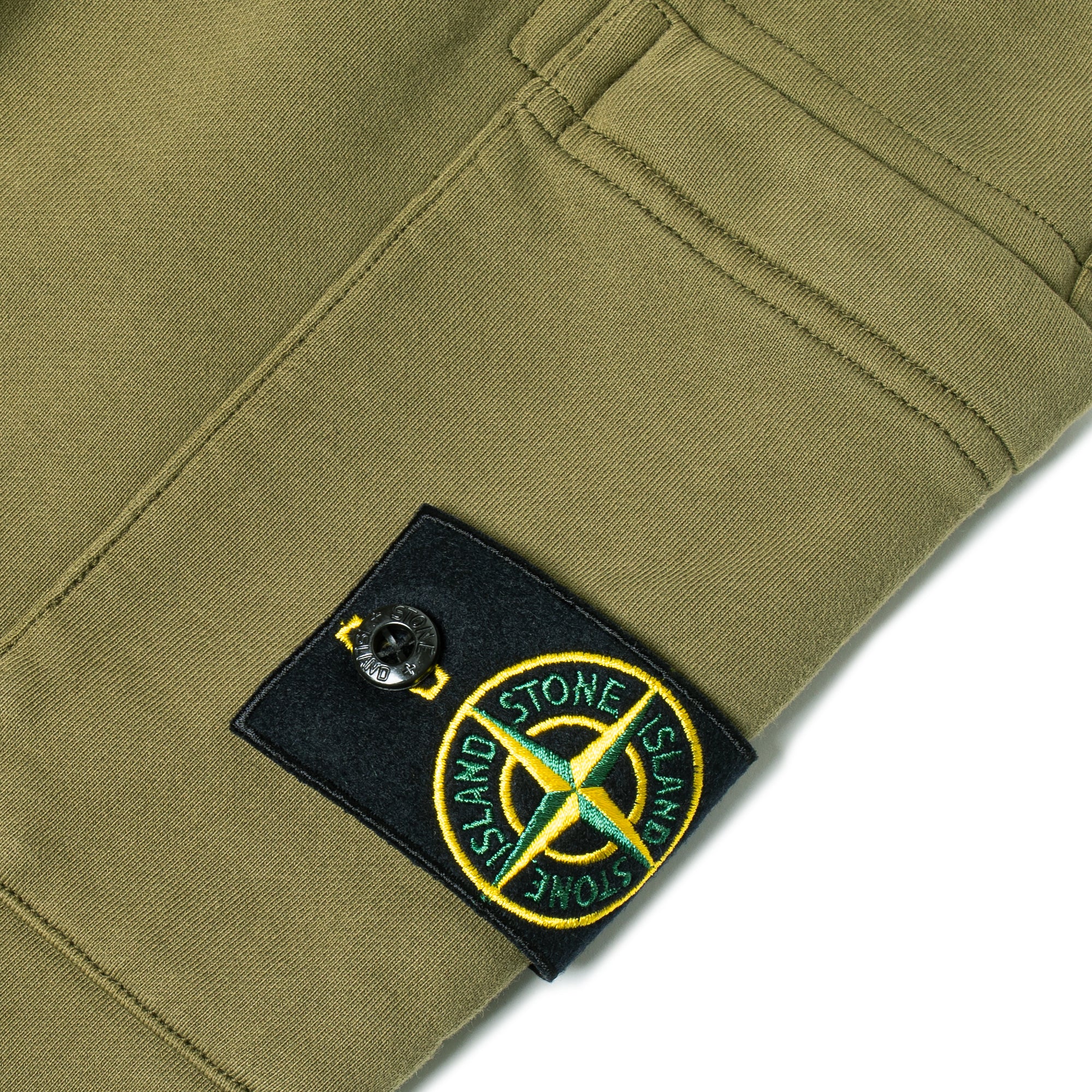 Stone Island Slim Fit Sweatpant in Olive