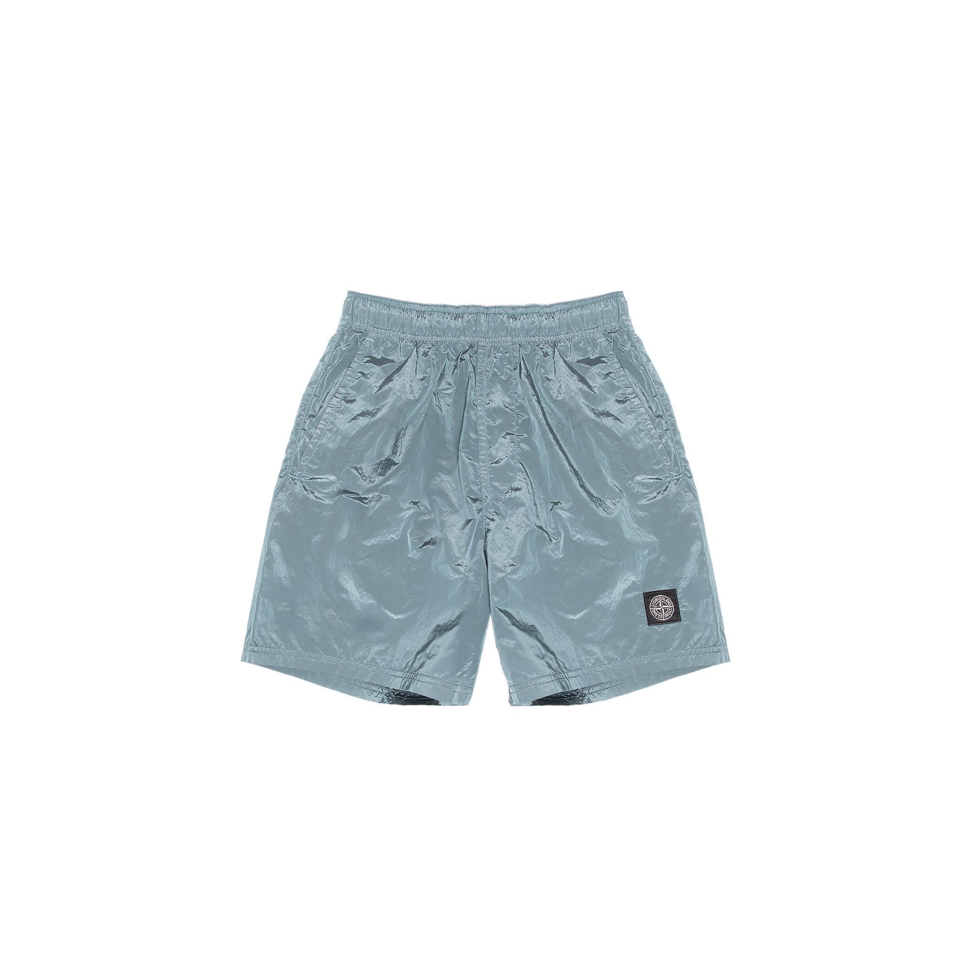 Stone Island Classic Swim Short in Mid Blue