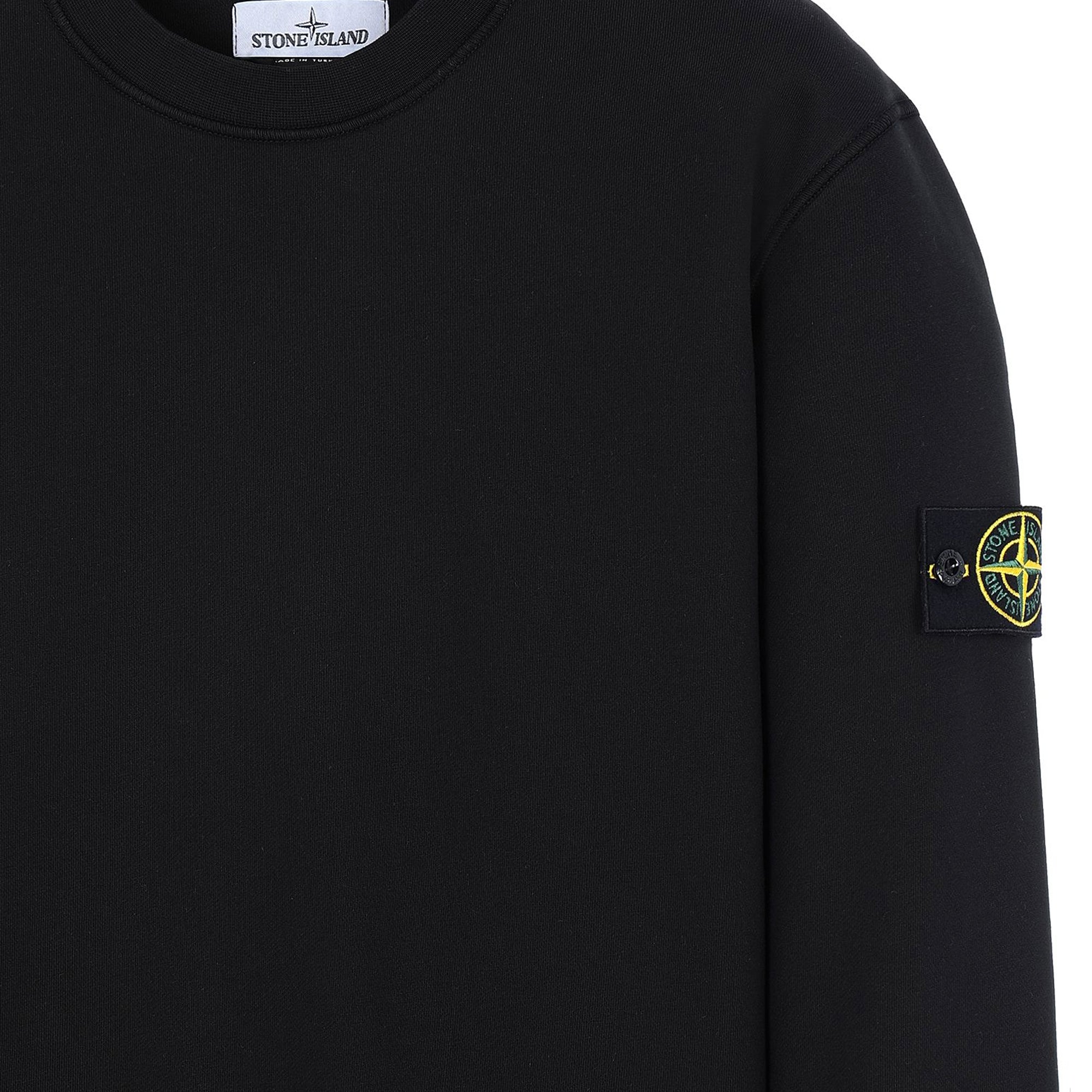 Stone Island Mens Sweat-Shirt 'Black'