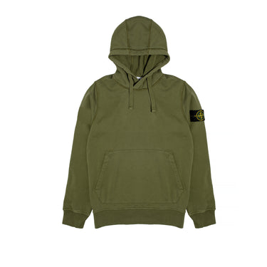 Stone Island Mens Hooded Sweatshirt 'Olive'