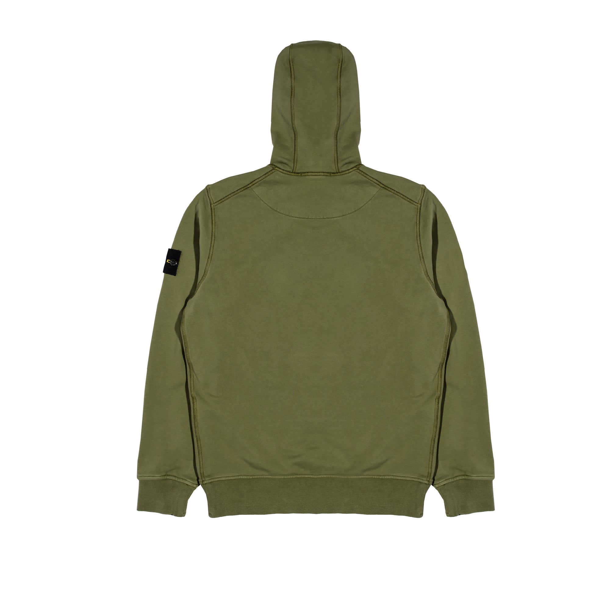 Stone Island Mens Hooded Sweatshirt 'Olive'