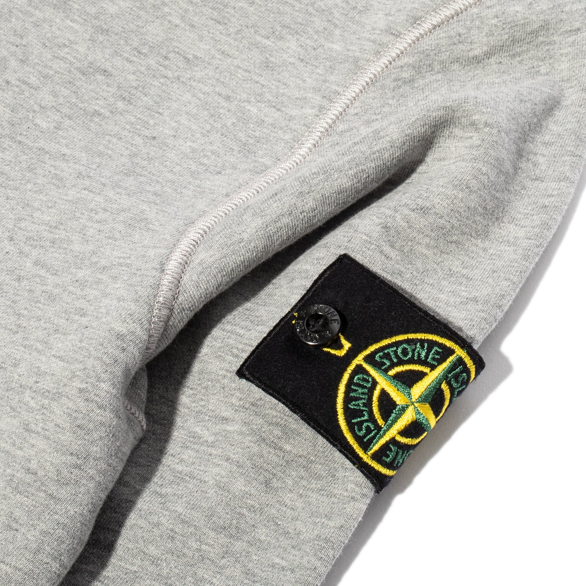 Stone Island Mens Sweat-Shirt 'Melange Grey'