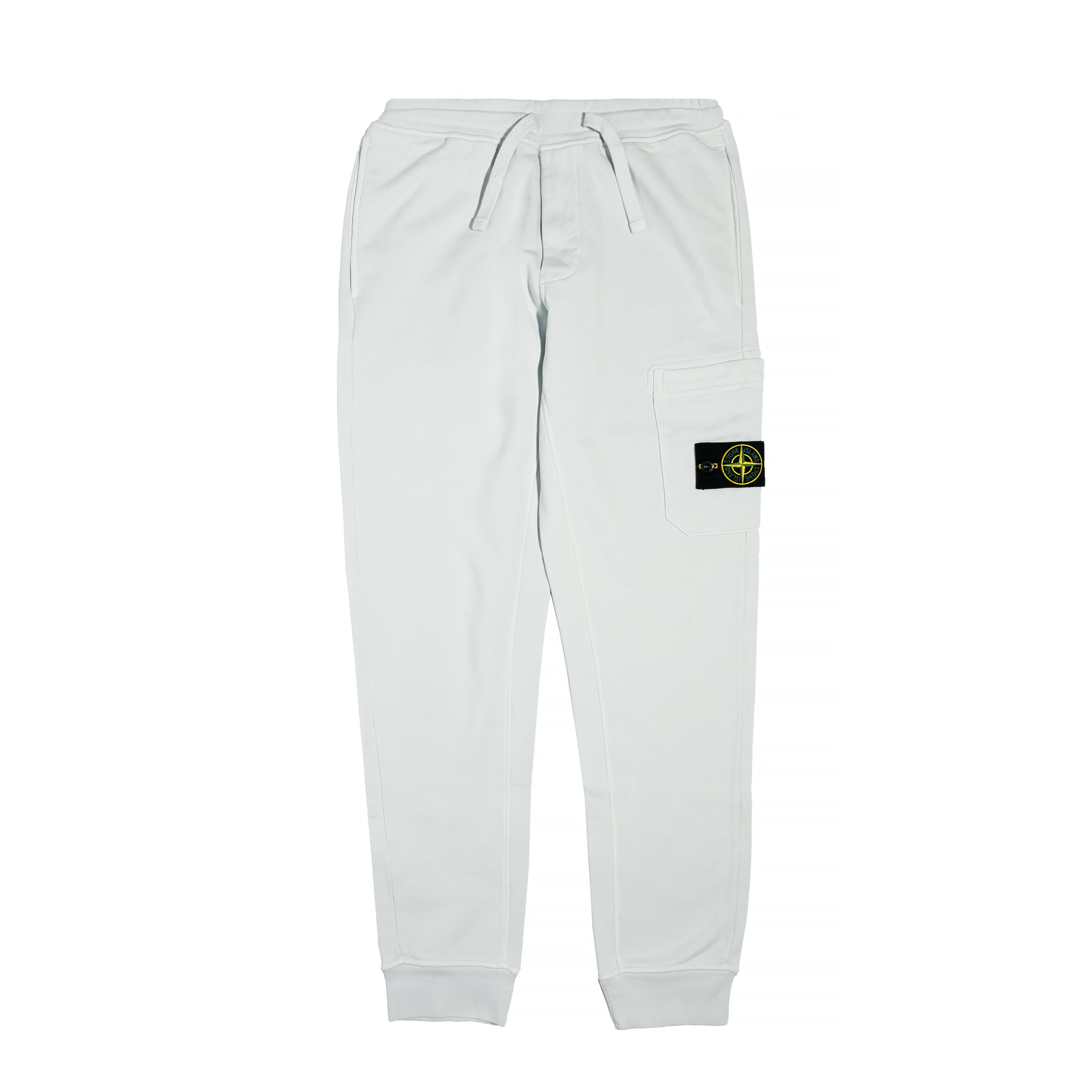 Stone Island Mens Fleece Pants 'White'