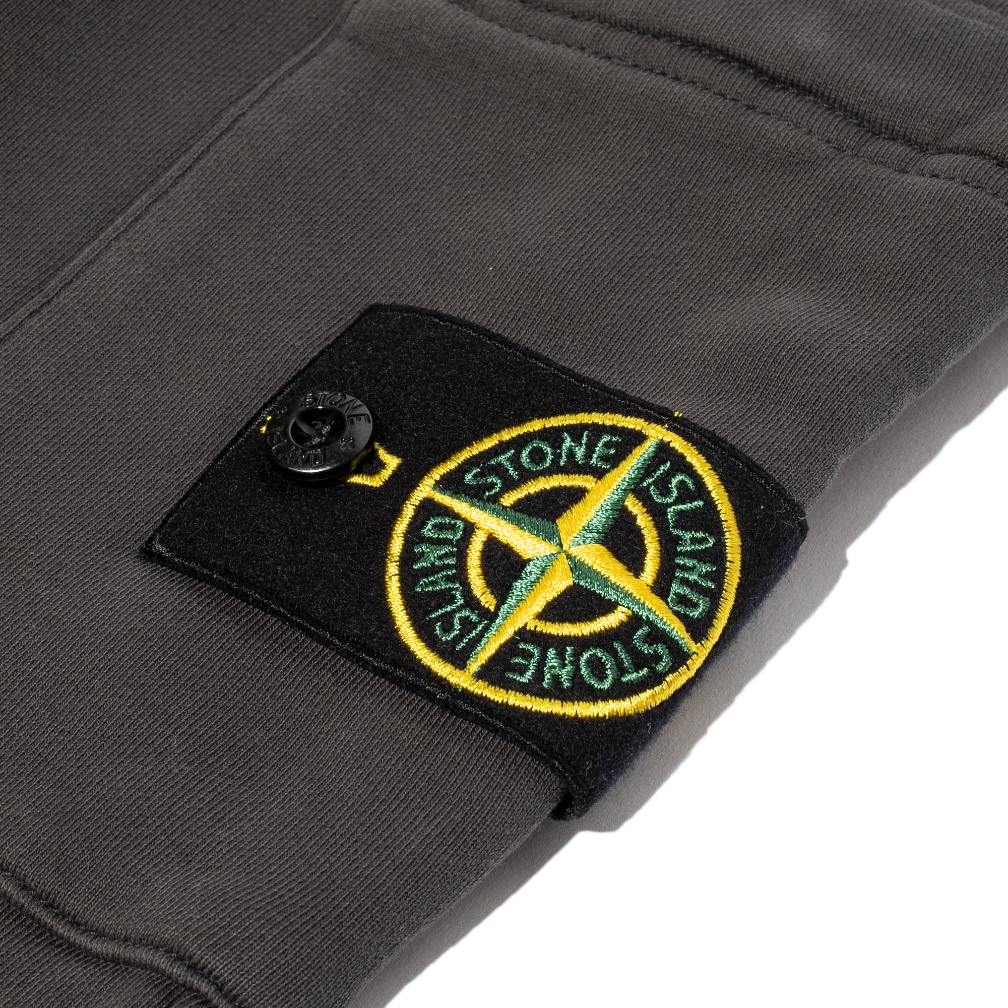 Stone Island Mens Fleece Pants 'Charcoal'