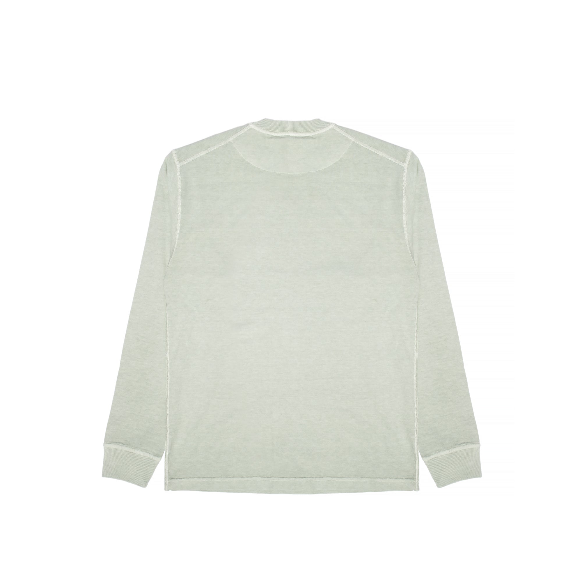 Stone Island Mens Patch Logo Fissato LS Tee