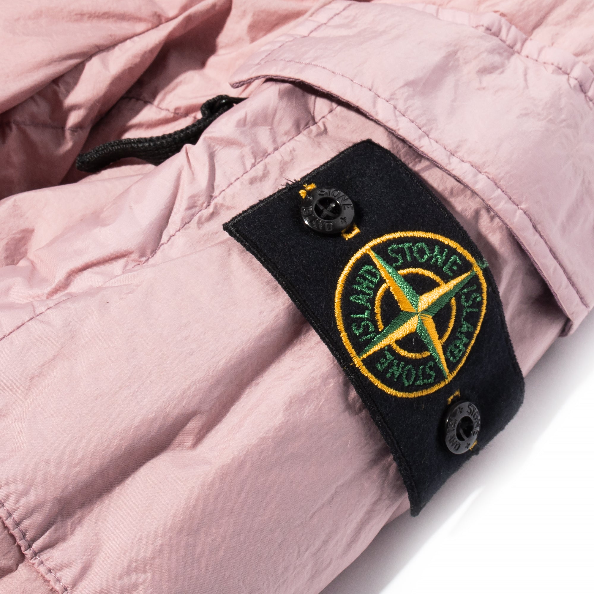 Stone Island Mens Hooded Down Jacket