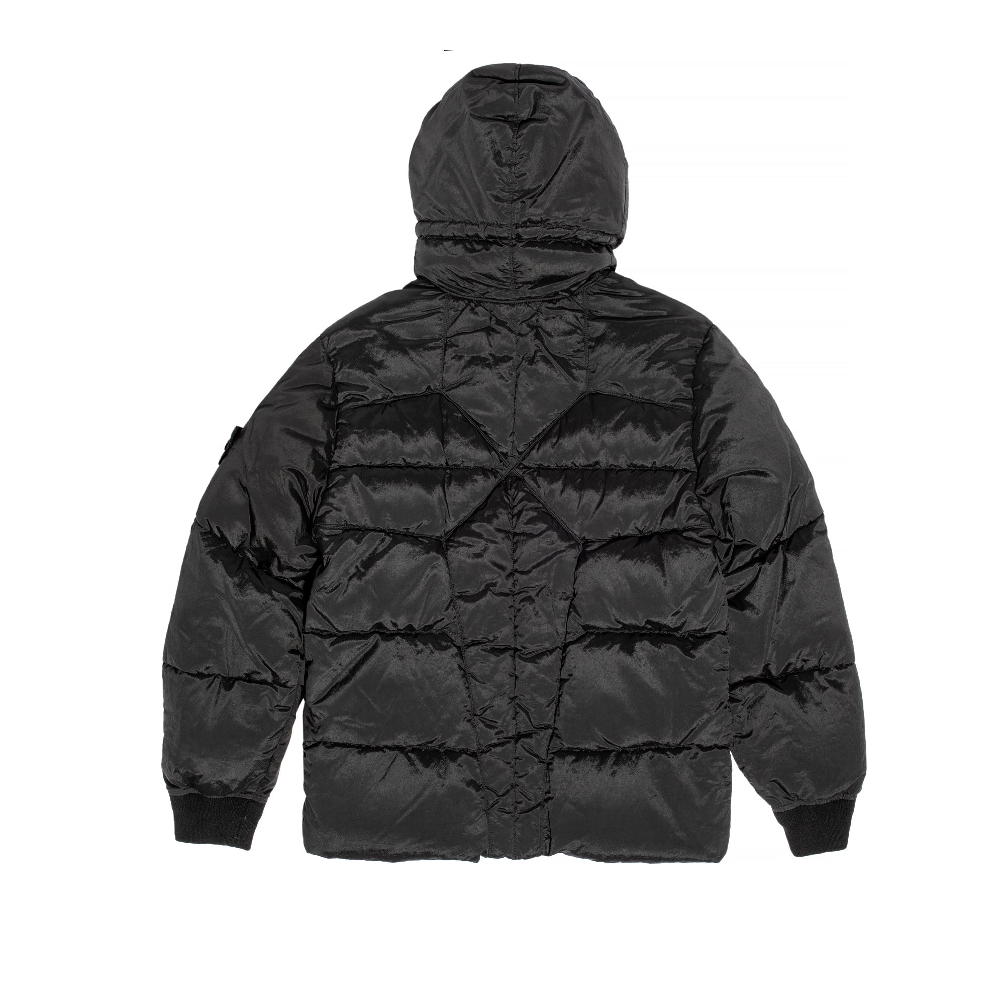 Stone Island Mens Hooded Down Jacket