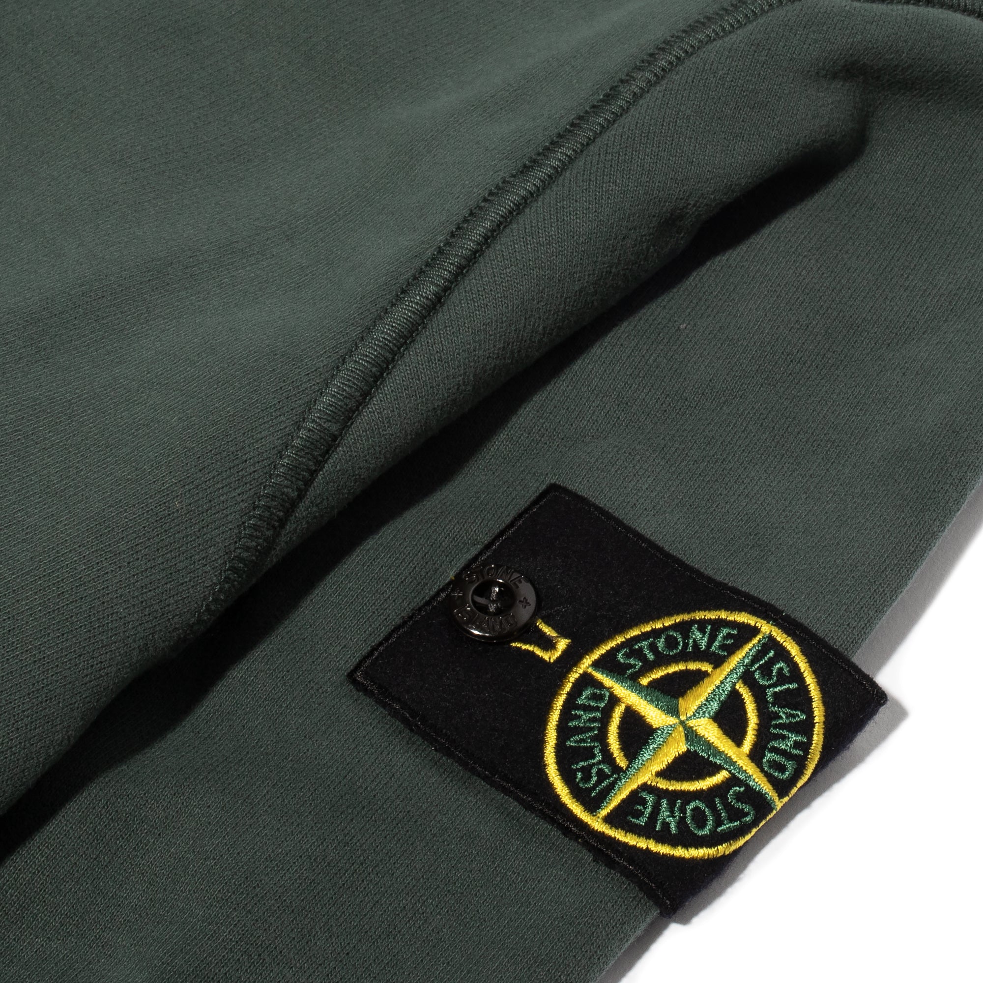 Stone Island Mens Cotton Fleece Hoodie