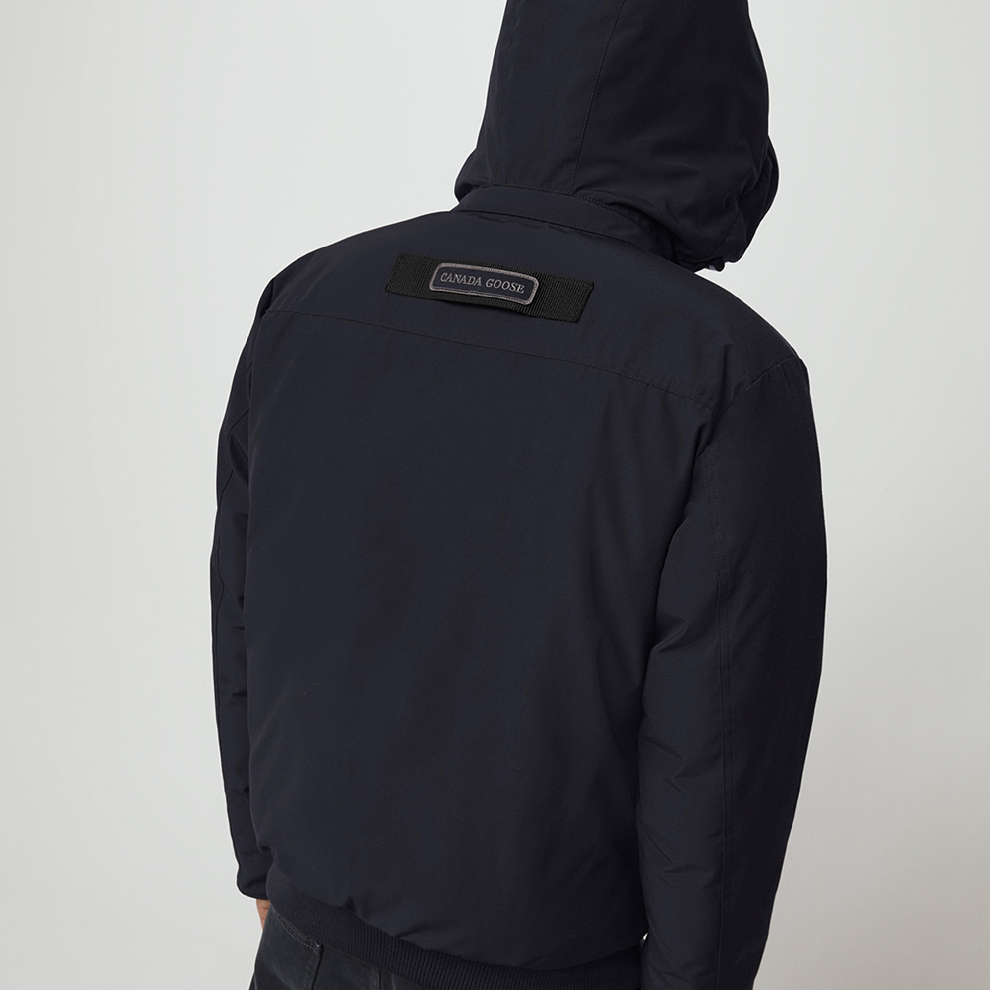 Canada Goose Mens Borden Bomber-Black Disc-Jacket 'Navy'