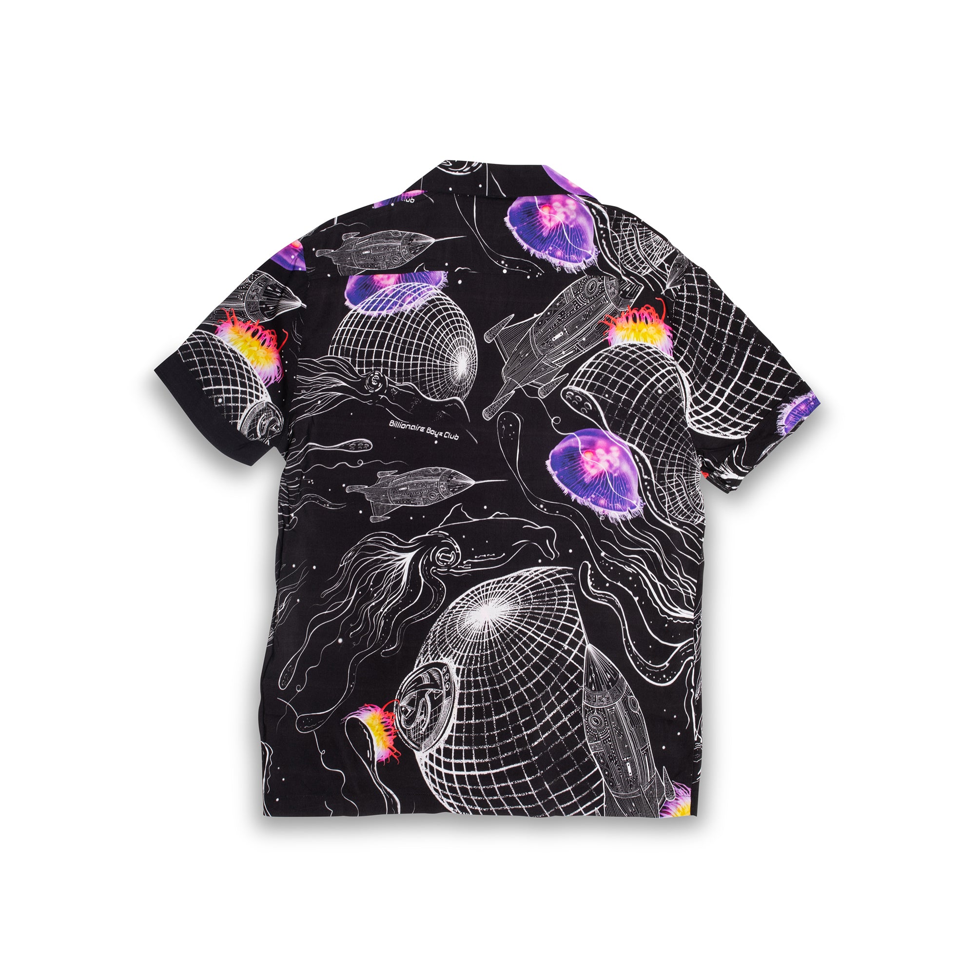 Billionaire Boys Club Mens Deep Space SS Woven Shirt 'Black'