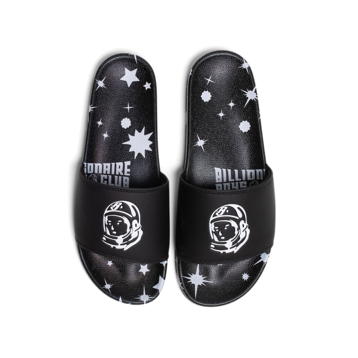 Billionaire Boys Club Mens Moon Walk Slides 'Black' – Extra Butter