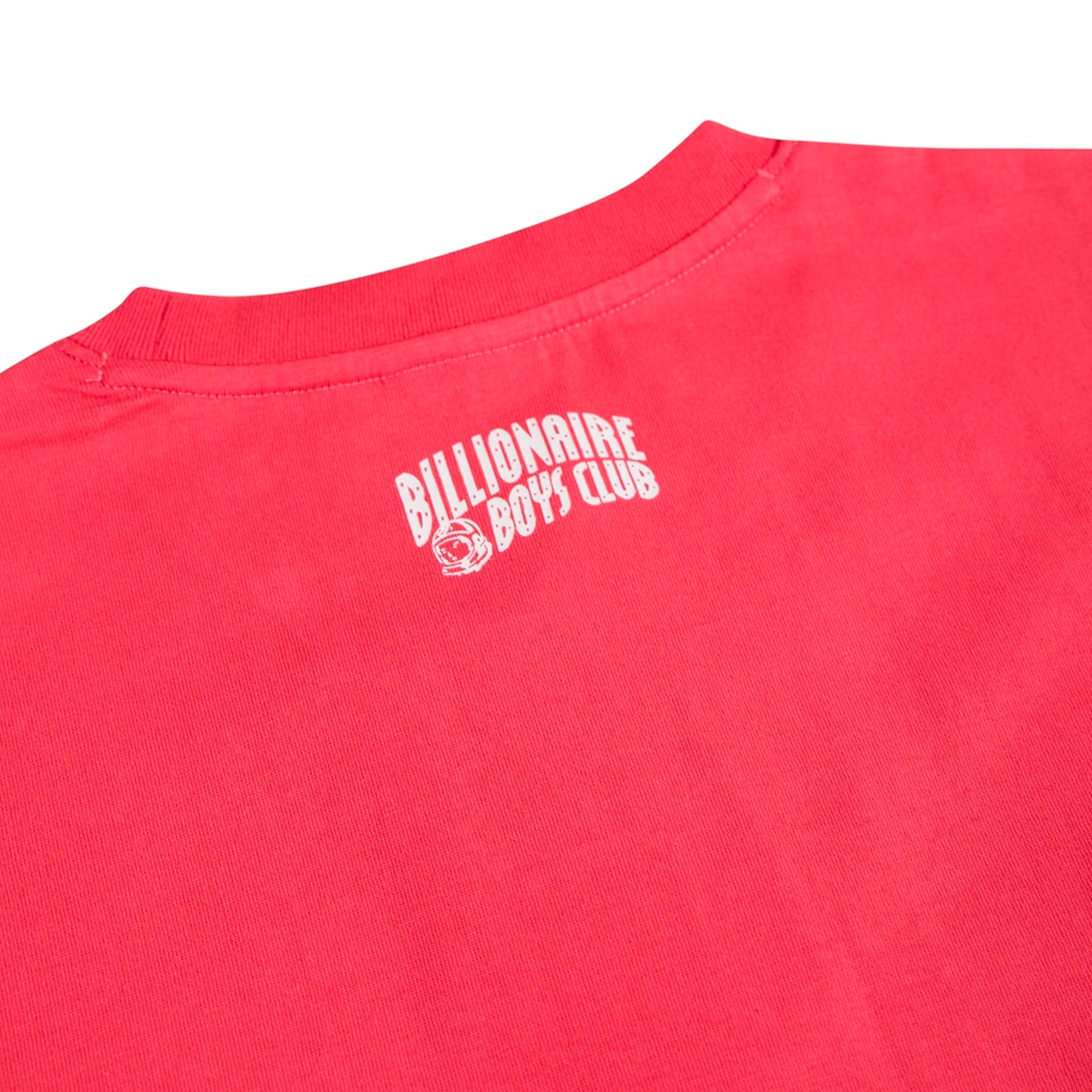 Billionaire Boys Club Mens Helmet SS Tee 'Rogue Red'