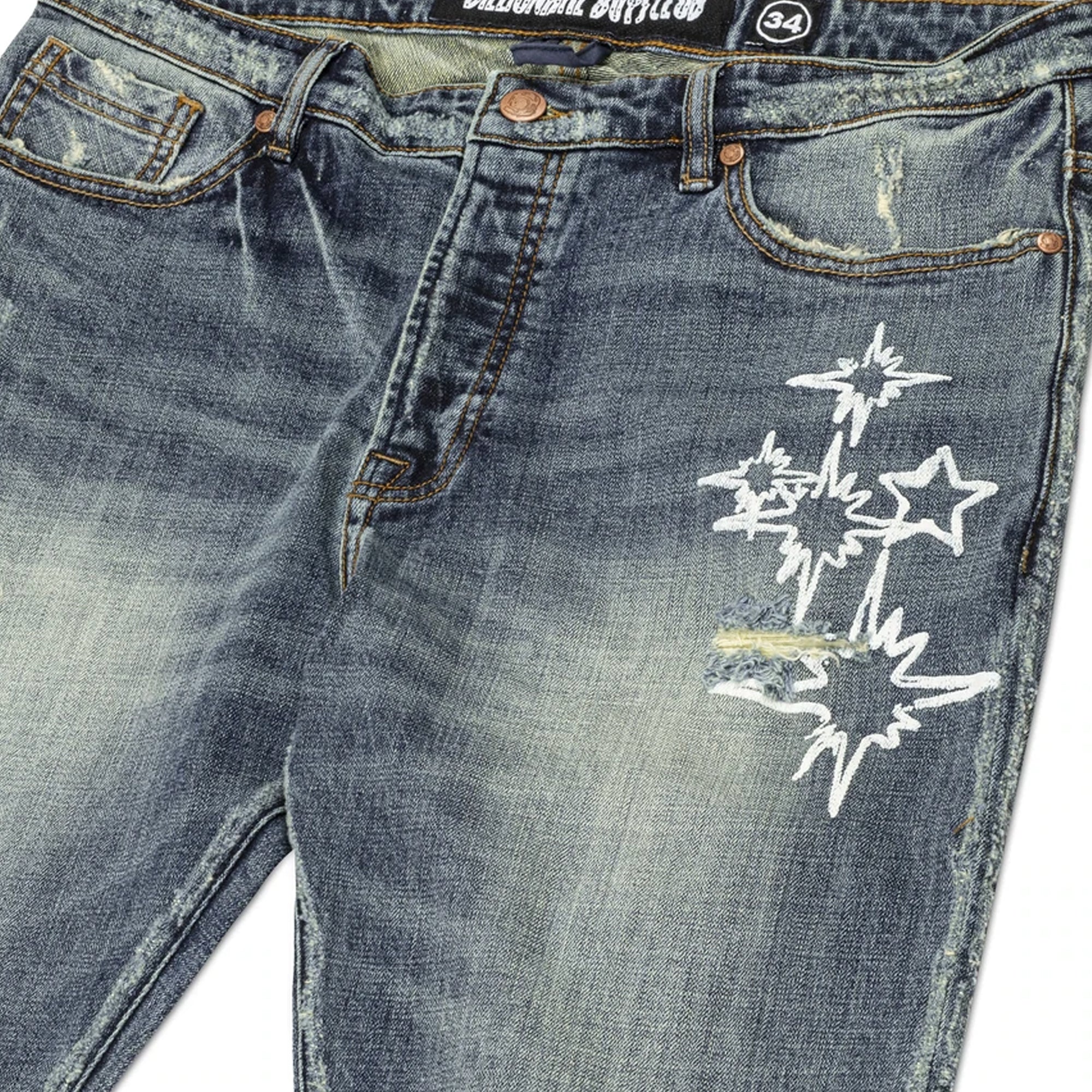 Billionaire Boys Club BB Constellation Jean 'Black'