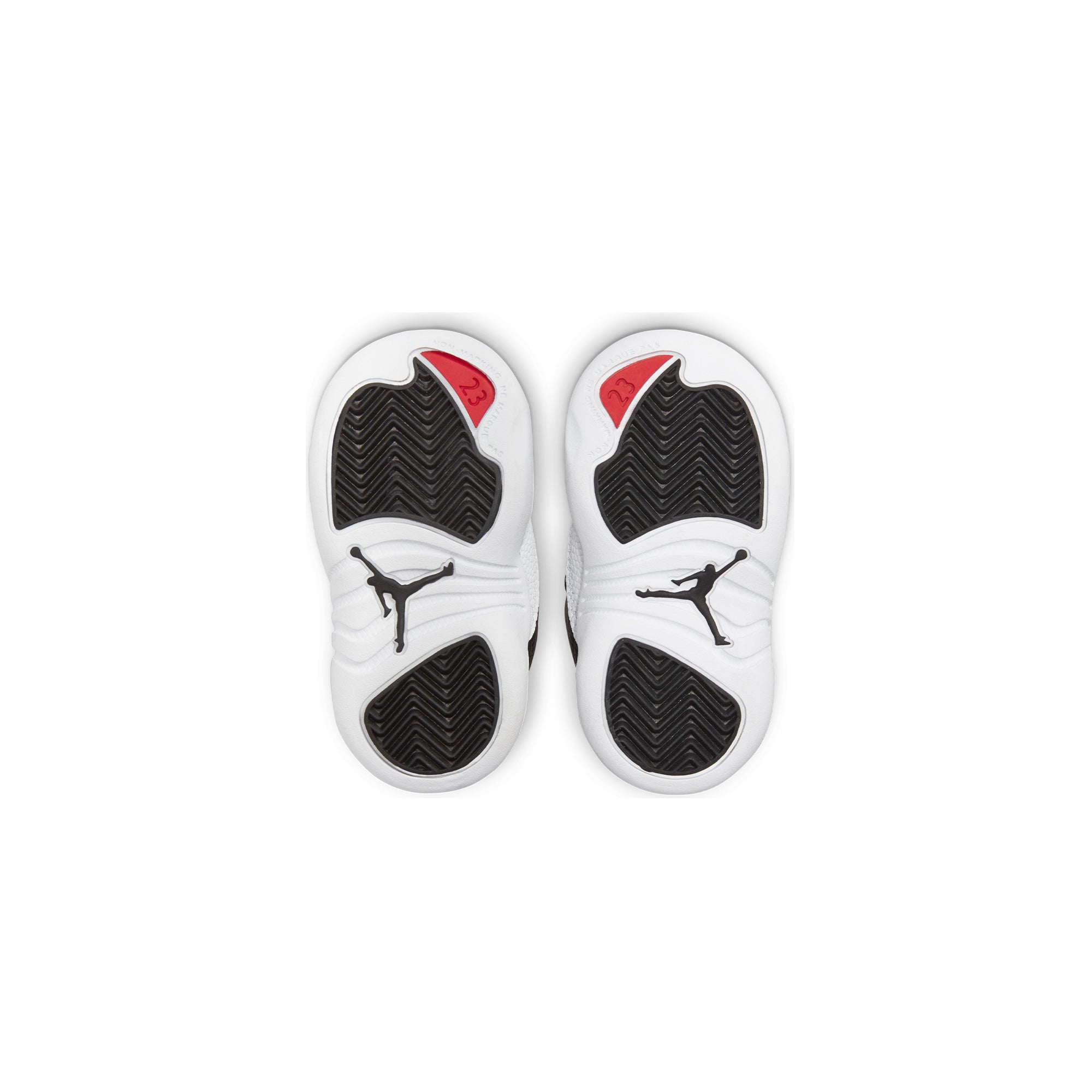 Air Jordan Infants 12 Retro Shoes 'Black/Varsity Red'