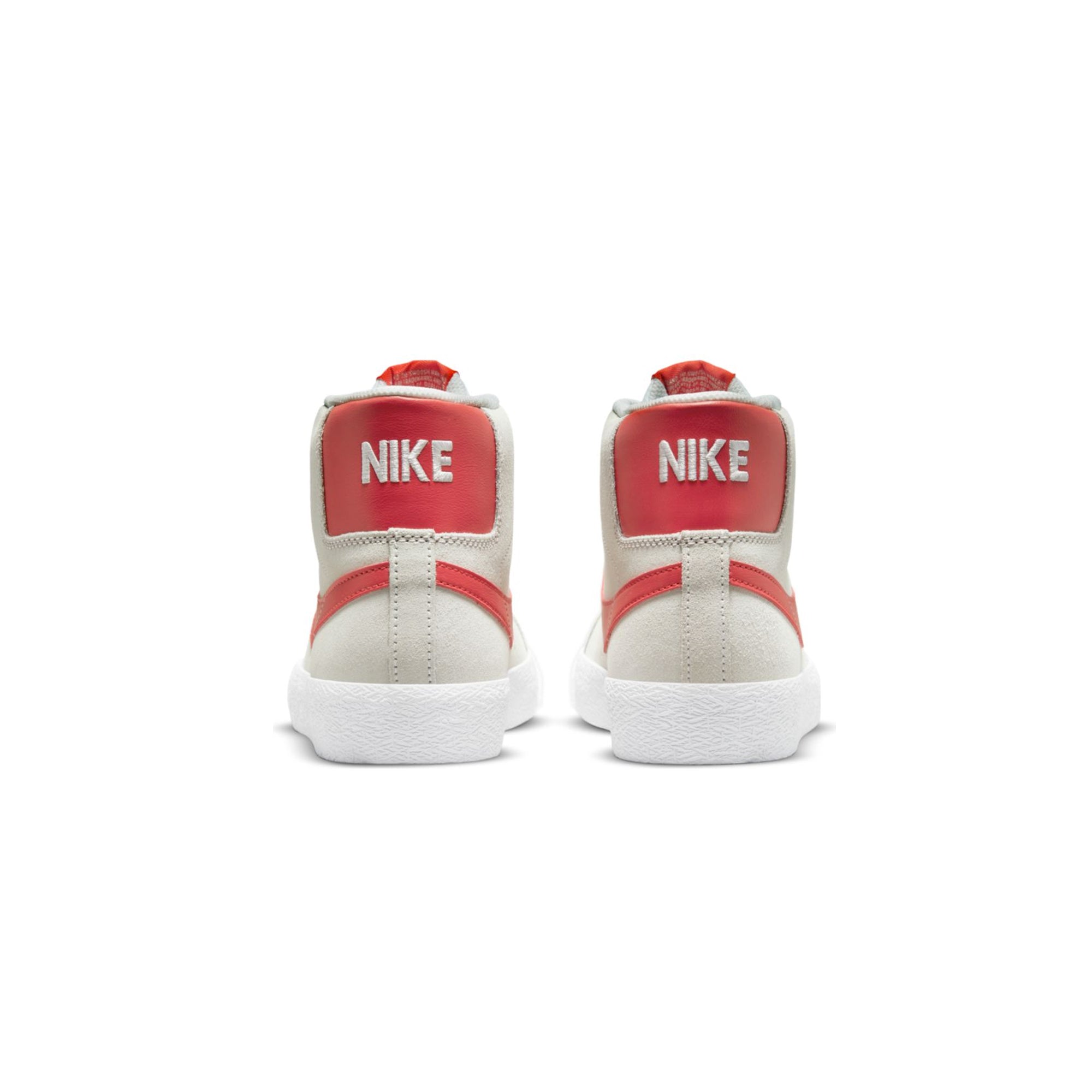 Nike SB Mens Zoom Blazer Mid Shoes 'Summit White/Lobster'