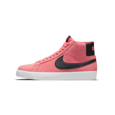 Nike SB Mens Zoom Blazer Mid Shoes Pink Salt/Black