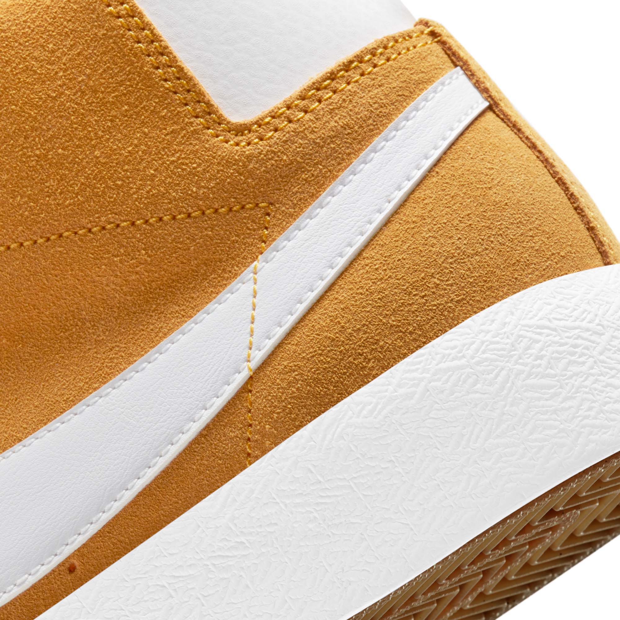 Nike SB Mens Zoom Blazer Mid University Gold