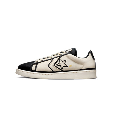 Converse Mens Pro Leather OX Shoes 'Natural Ivory/Black/White'