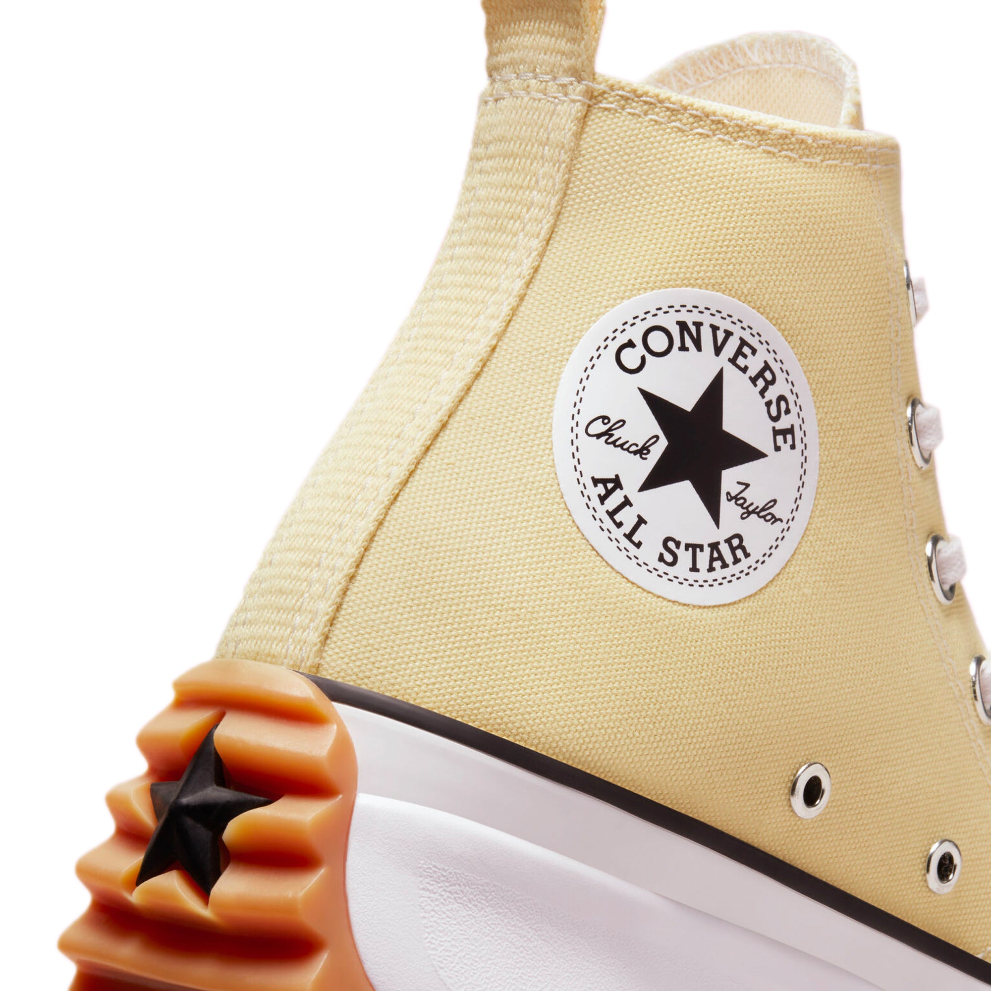 Converse Run Star Hike Hi Shoes Lemon Drop